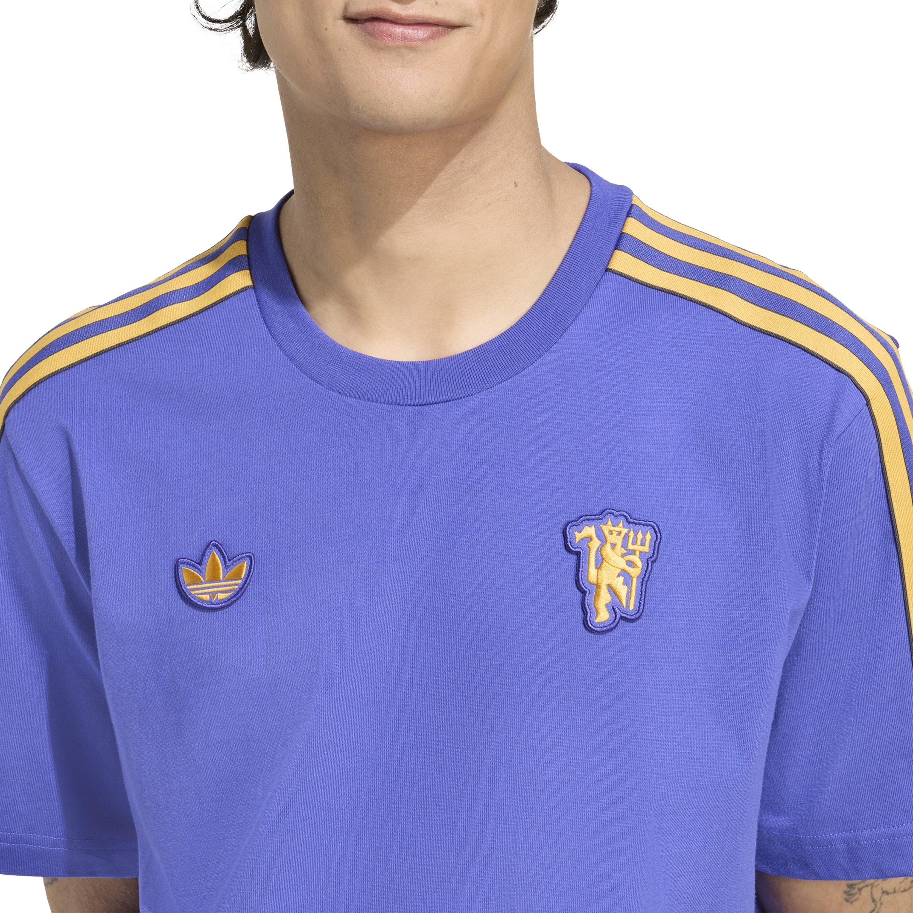 Bianco - adidas - Manchester Icon T-Shirt Mens - 5