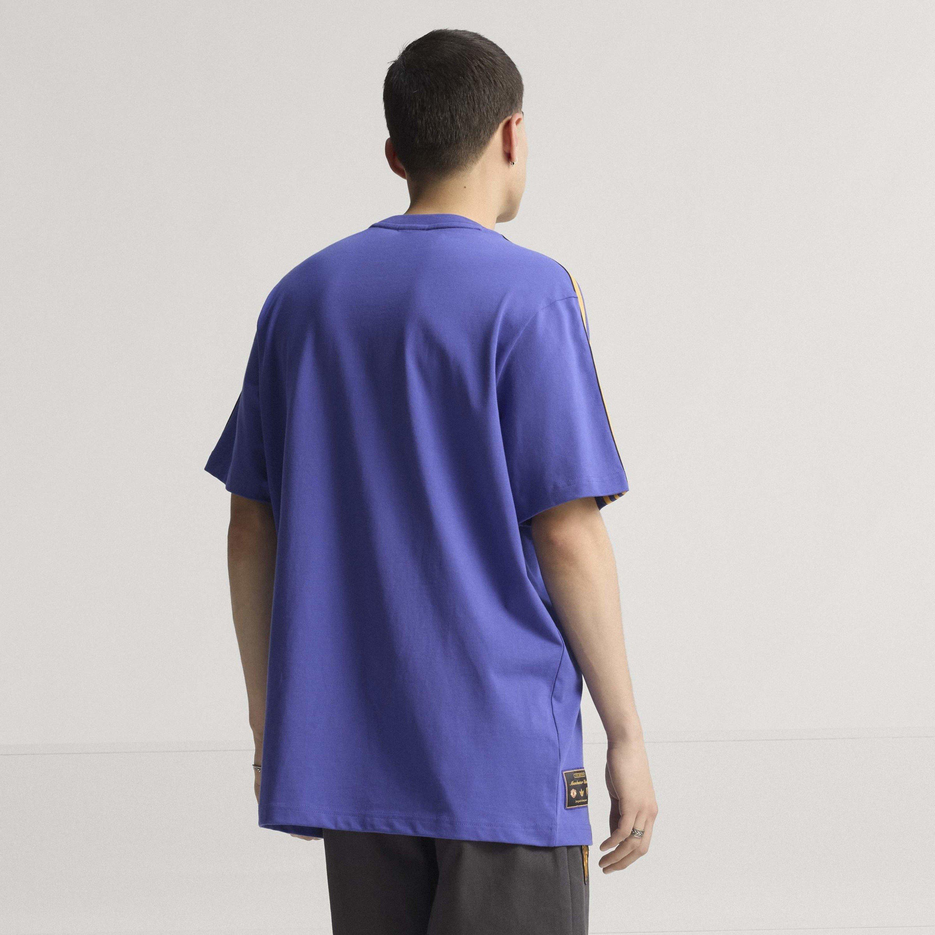 Bianco - adidas - Manchester Icon T-Shirt Mens - 9