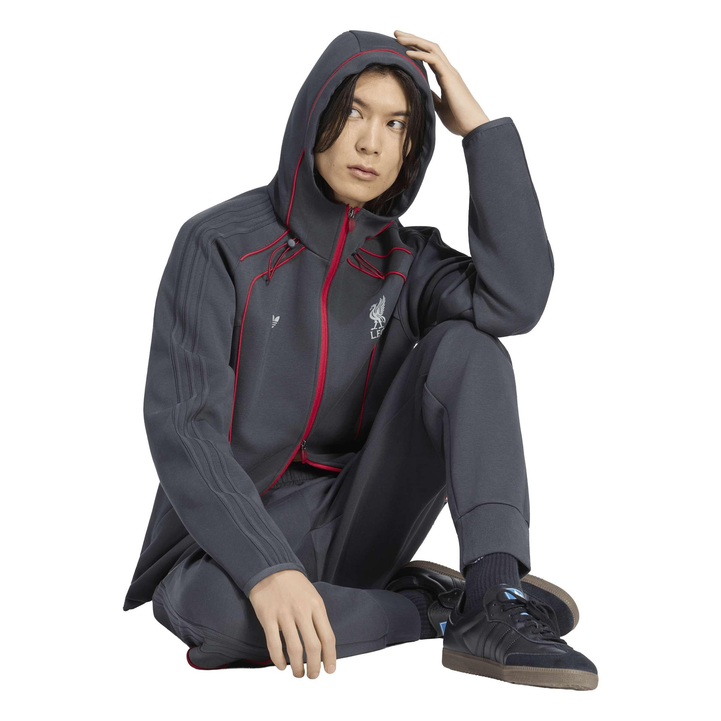 Grey/Black - adidas - Adults LFC Spacer TEAMGEIST 26 Trackpant - 6