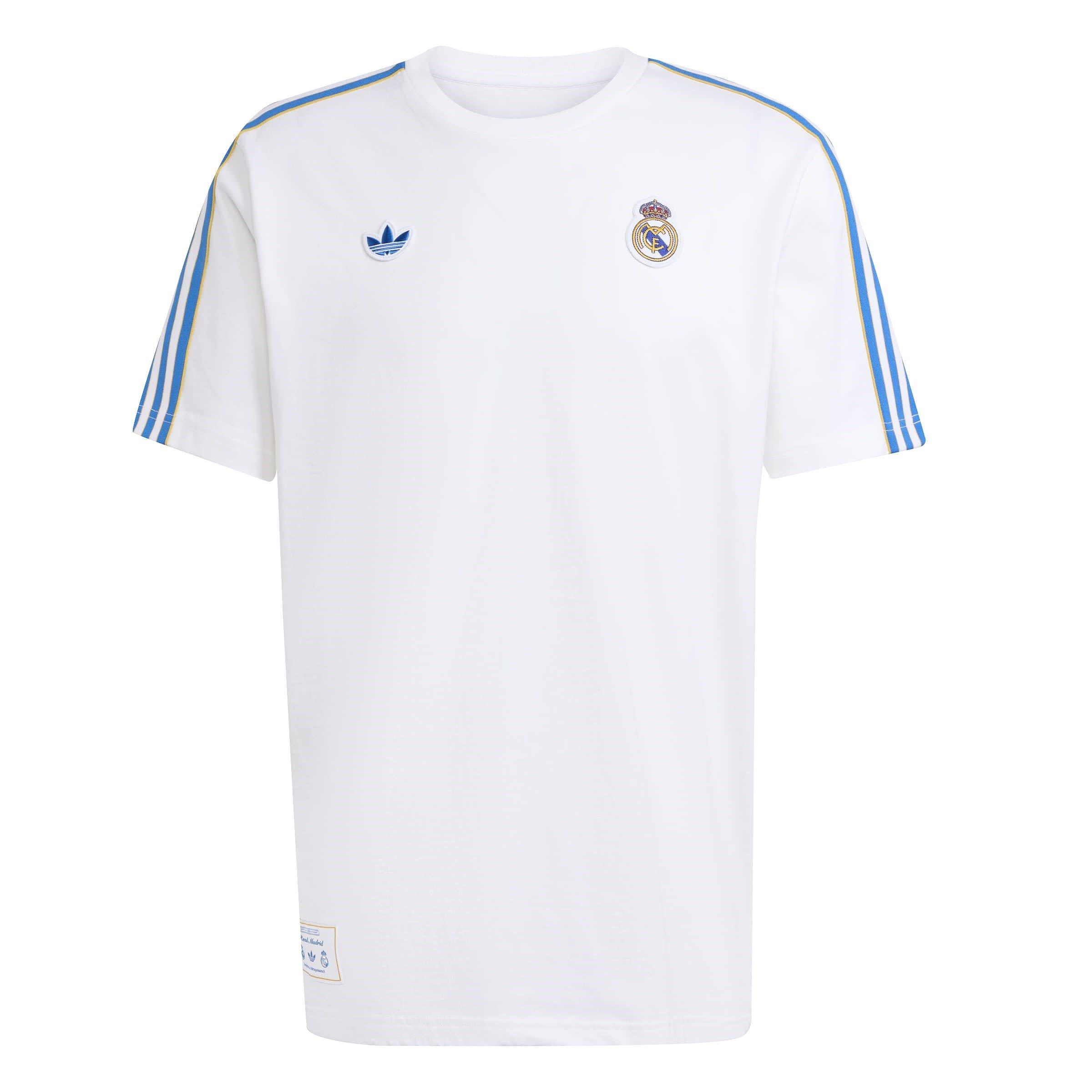 Blanco/Azul - adidas - Real Madrid Icon T-Shirt 2025 2026 Mens - 1