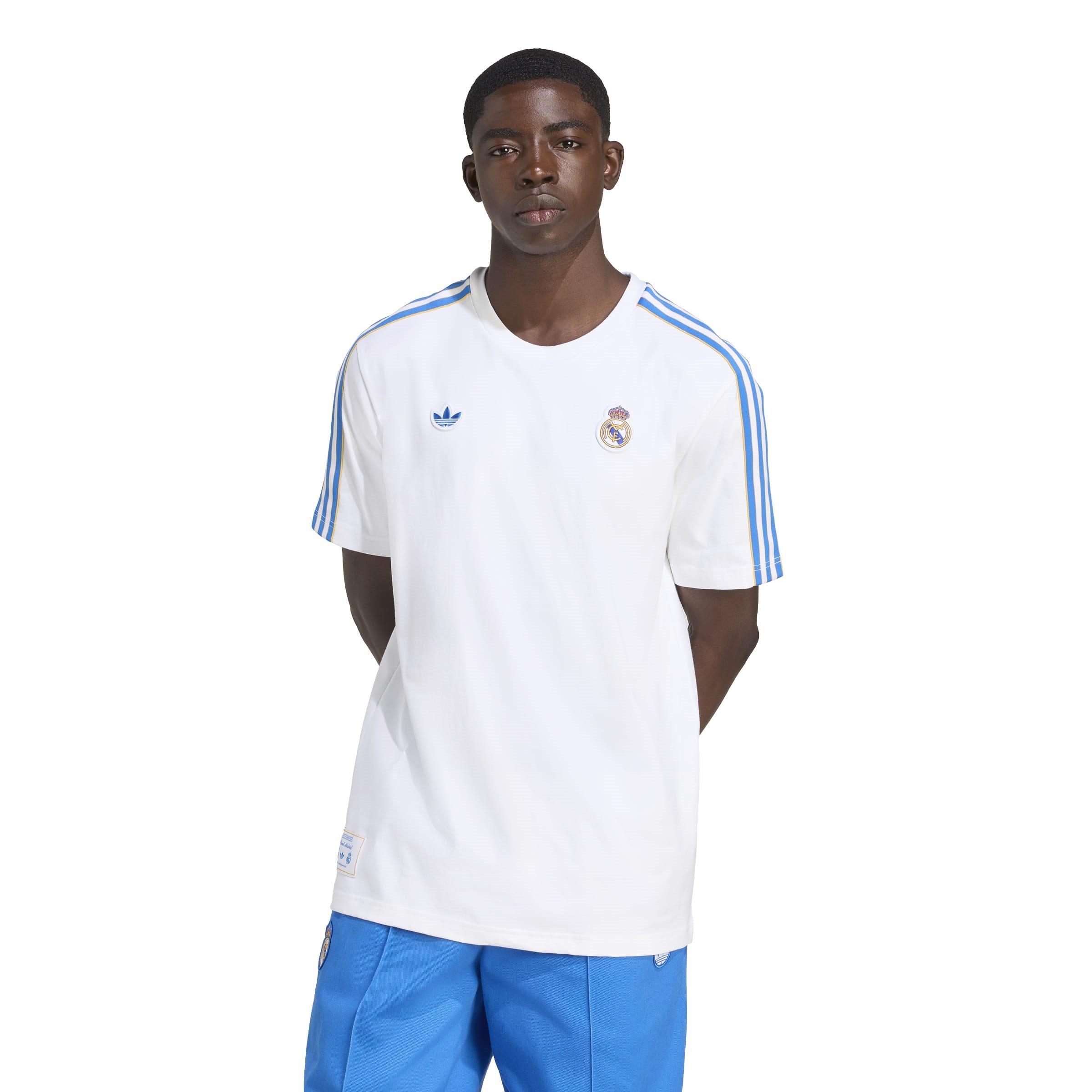 Blanco/Azul - adidas - Real Madrid Icon T-Shirt 2025 2026 Mens - 2