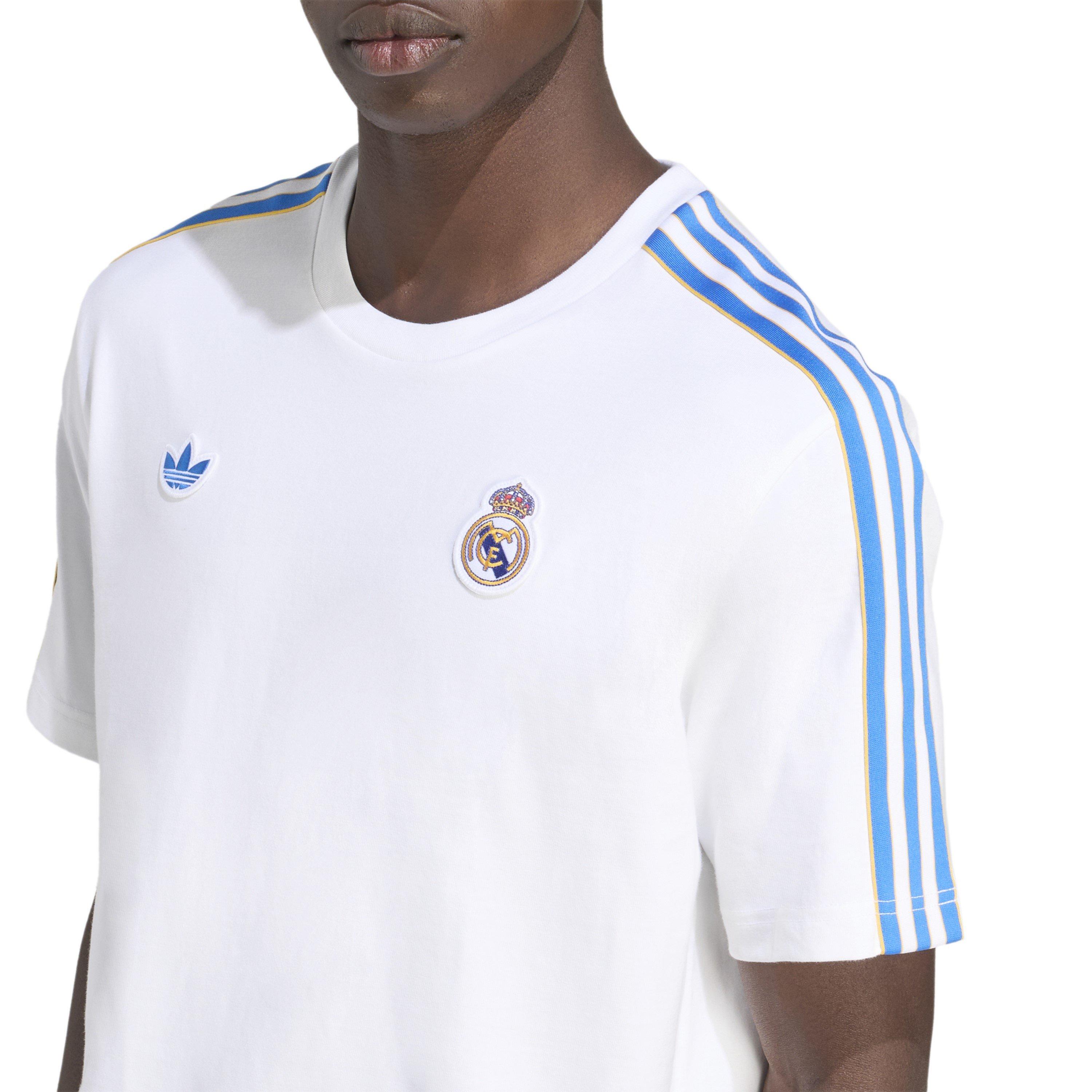 Blanco/Azul - adidas - Real Madrid Icon T-Shirt 2025 2026 Mens - 6