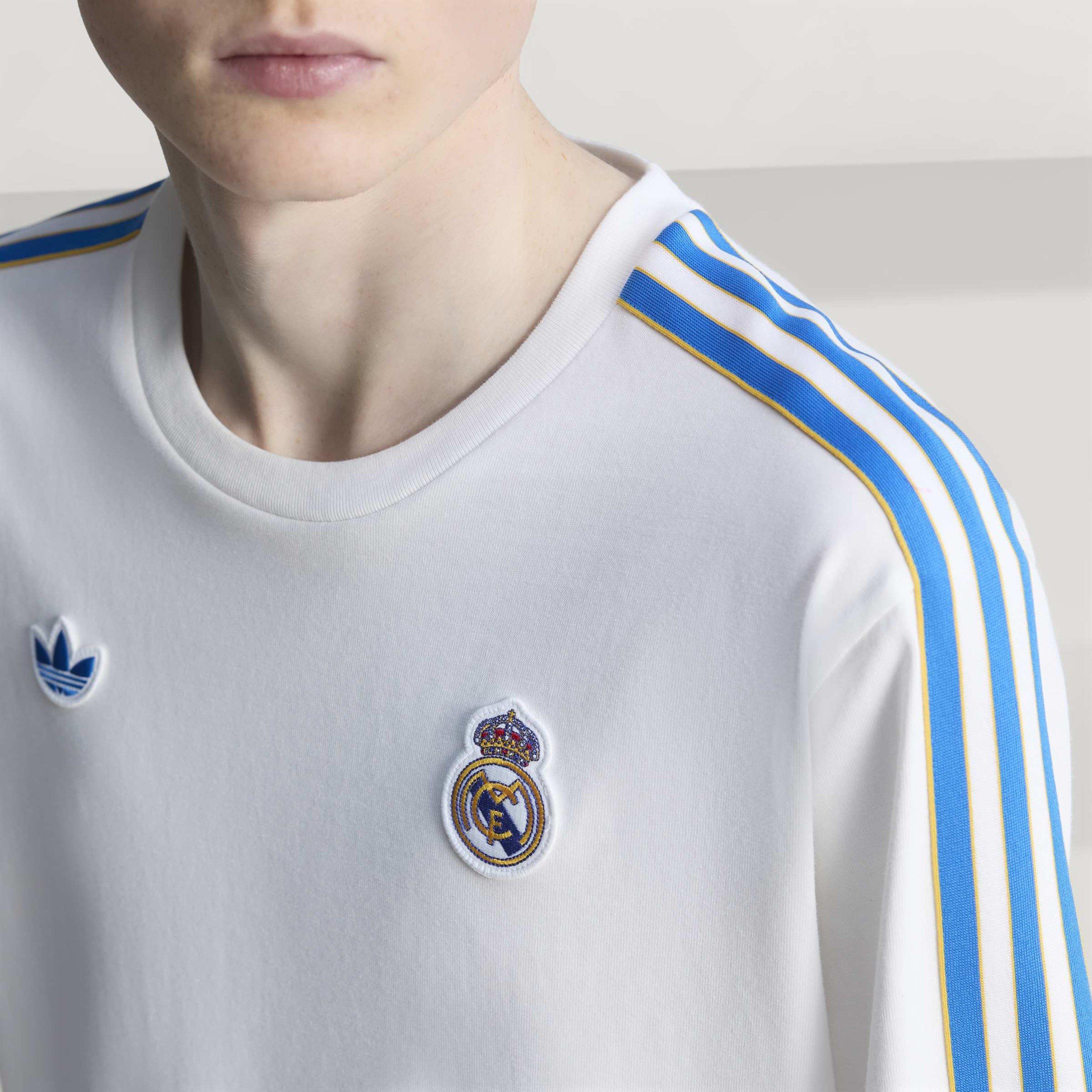Blanco/Azul - adidas - Real Madrid Icon T-Shirt 2025 2026 Mens - 9