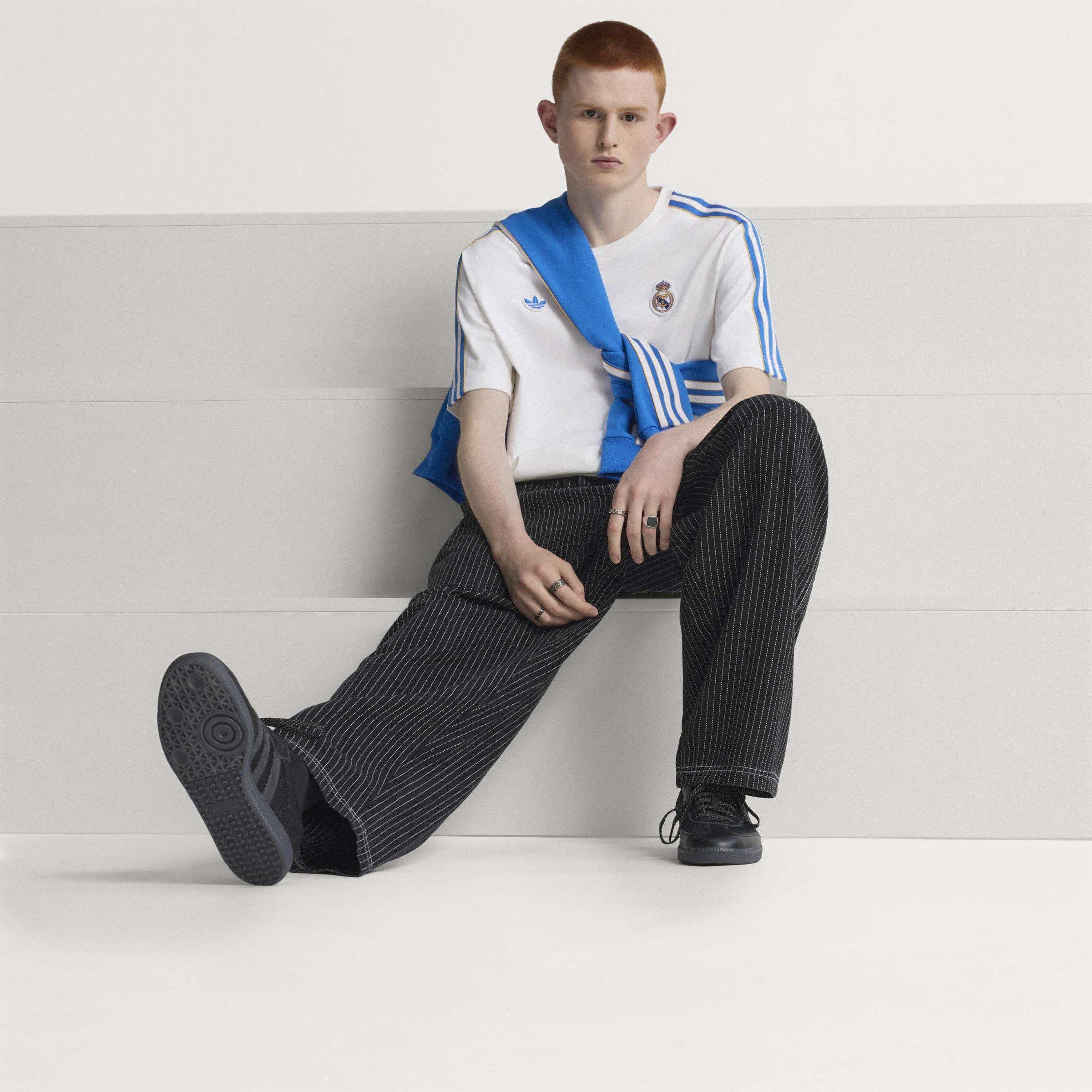 Blanco/Azul - adidas - Real Madrid Icon T-Shirt 2025 2026 Mens - 10