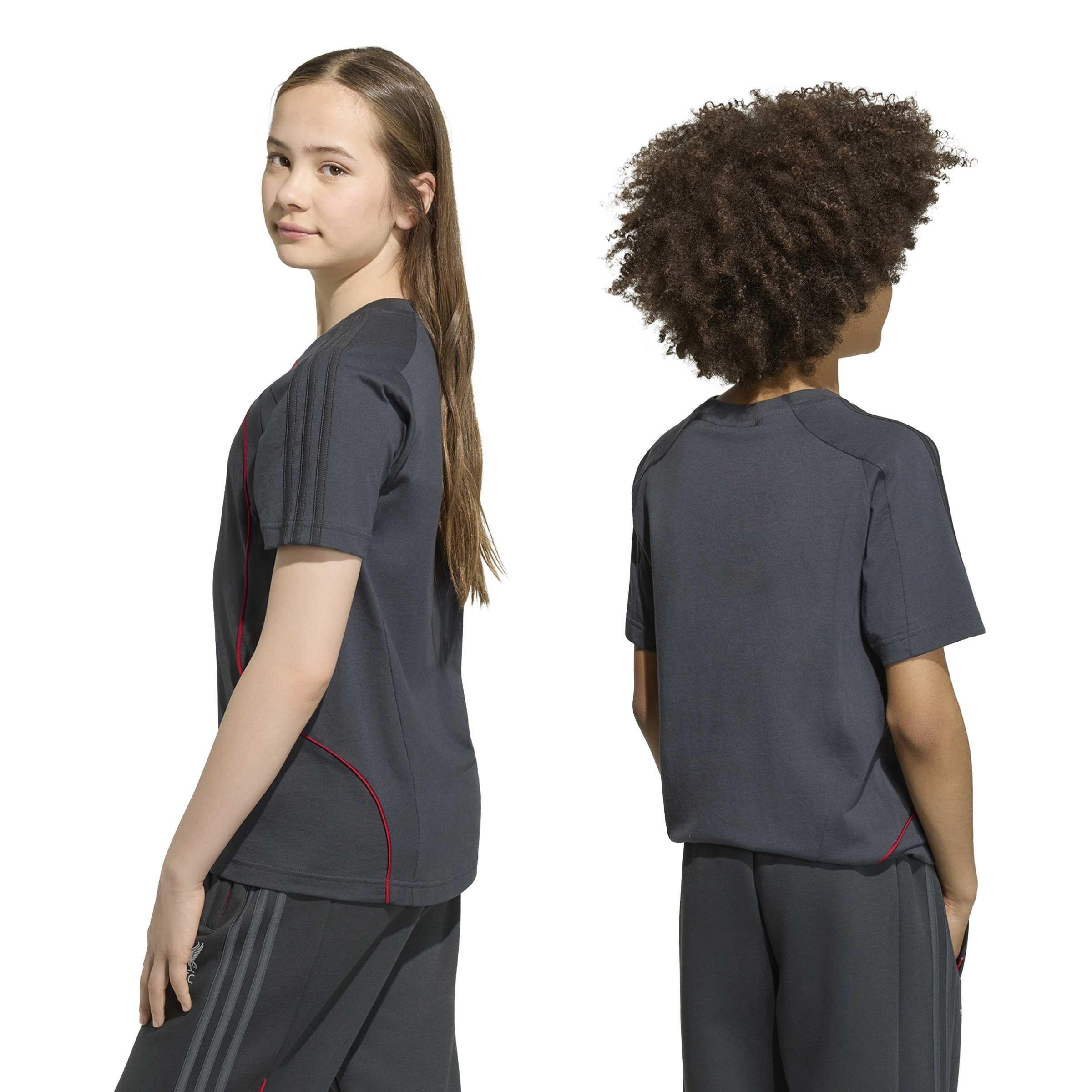 Grigio/Nero - adidas - Adults LFC TEAMGEIST 26 T-Shirt - 3