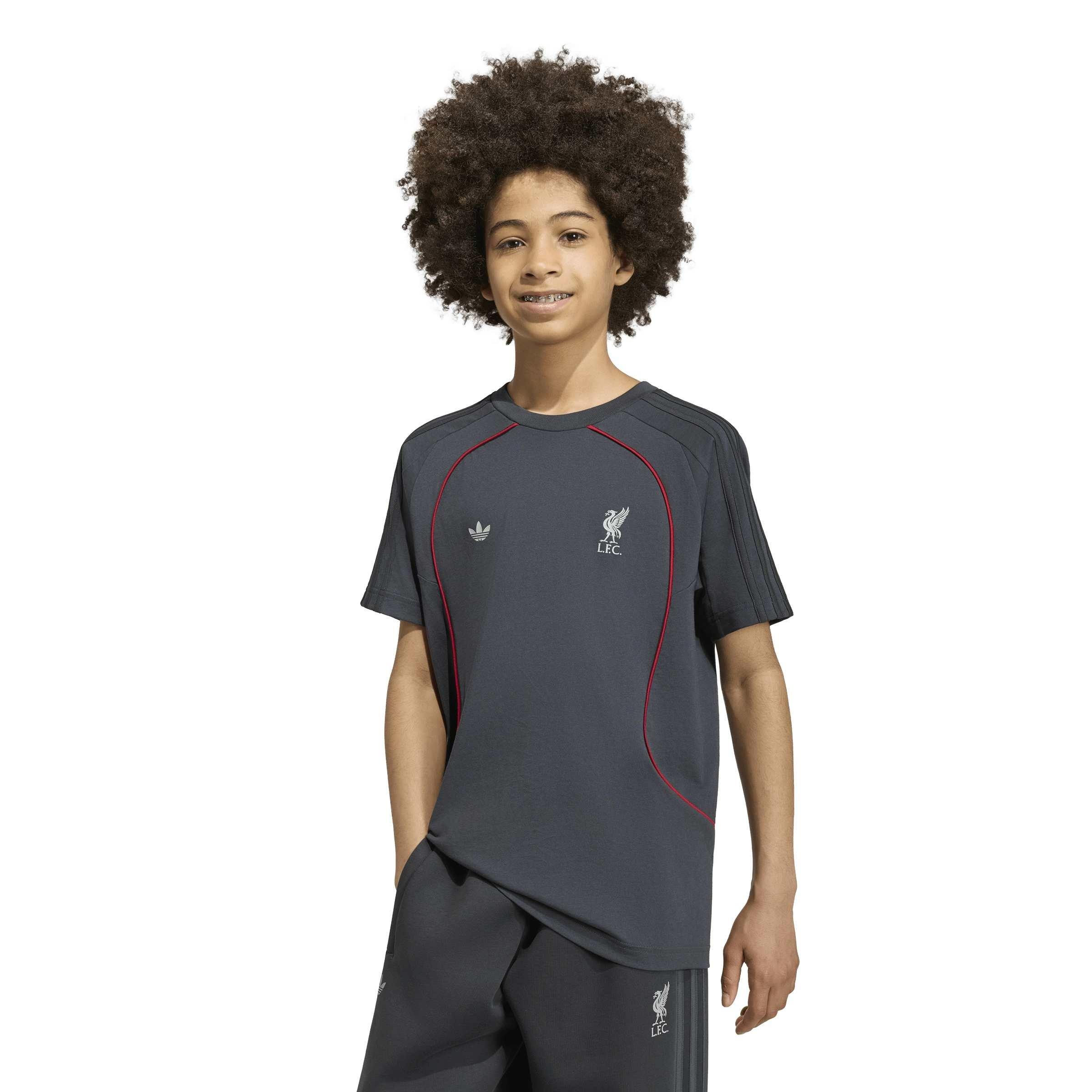 Grigio/Nero - adidas - Adults LFC TEAMGEIST 26 T-Shirt - 4