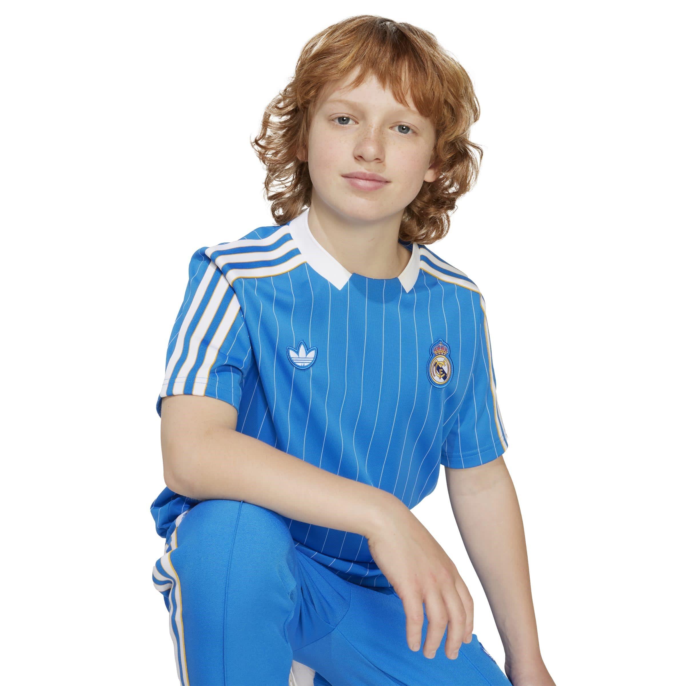 Blauw/Wit - adidas - Real Madrid Icon Shirt 2025 2026 Juniors - 9