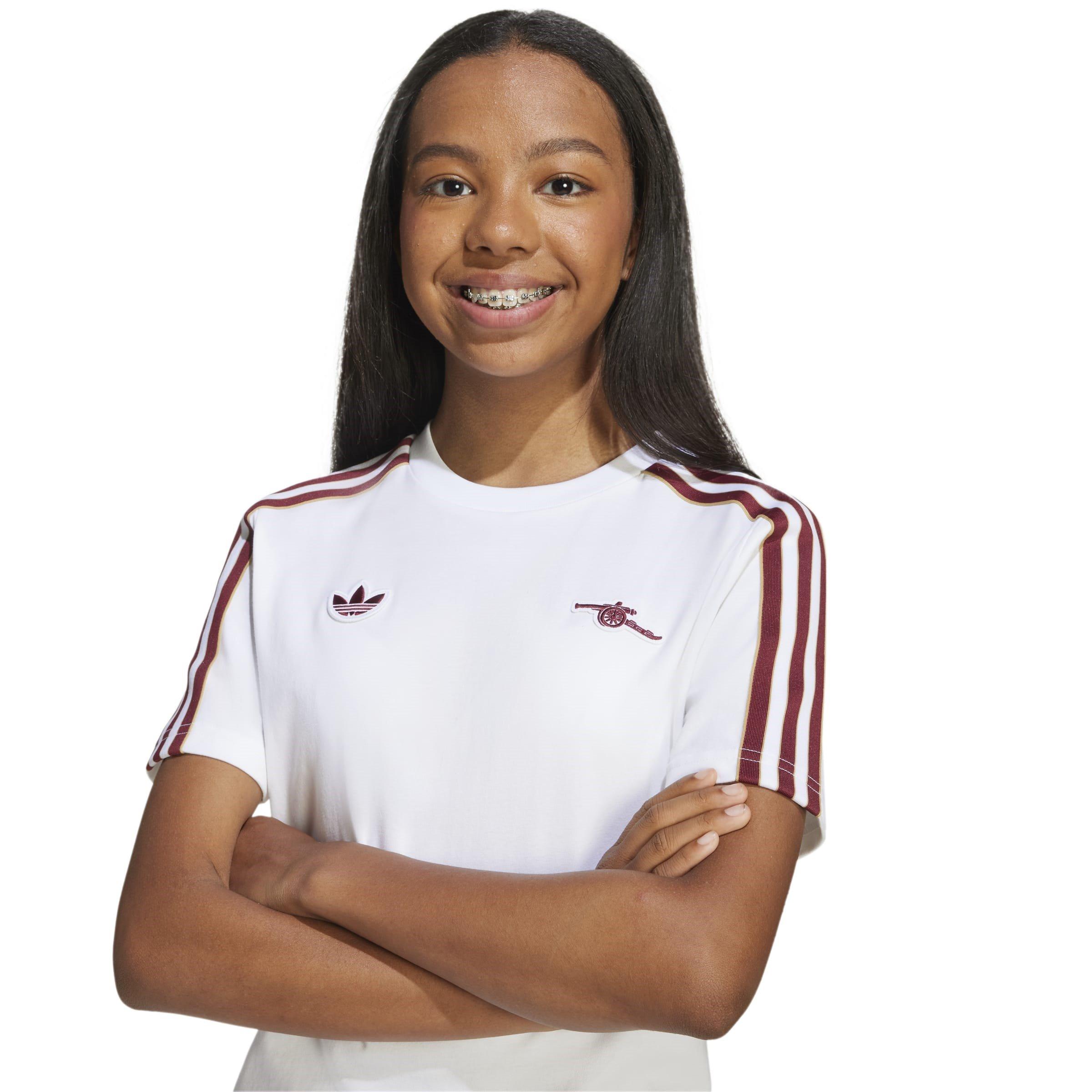 Hvid - adidas - Arsenal Terrace Icons T-Shirt Juniors - 8