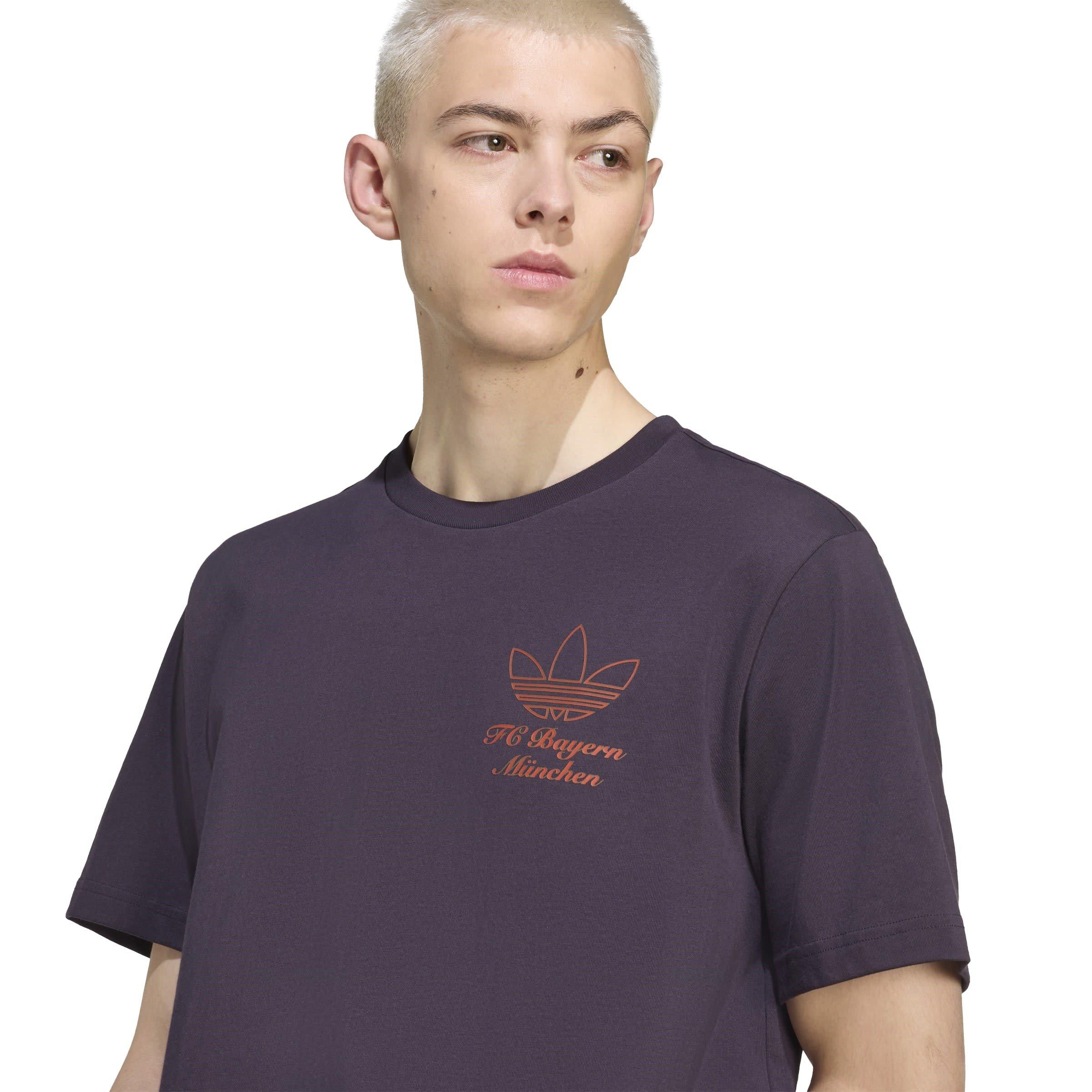 Marine - adidas - Bayern Icons Graphic T-Shirt Mens - 5