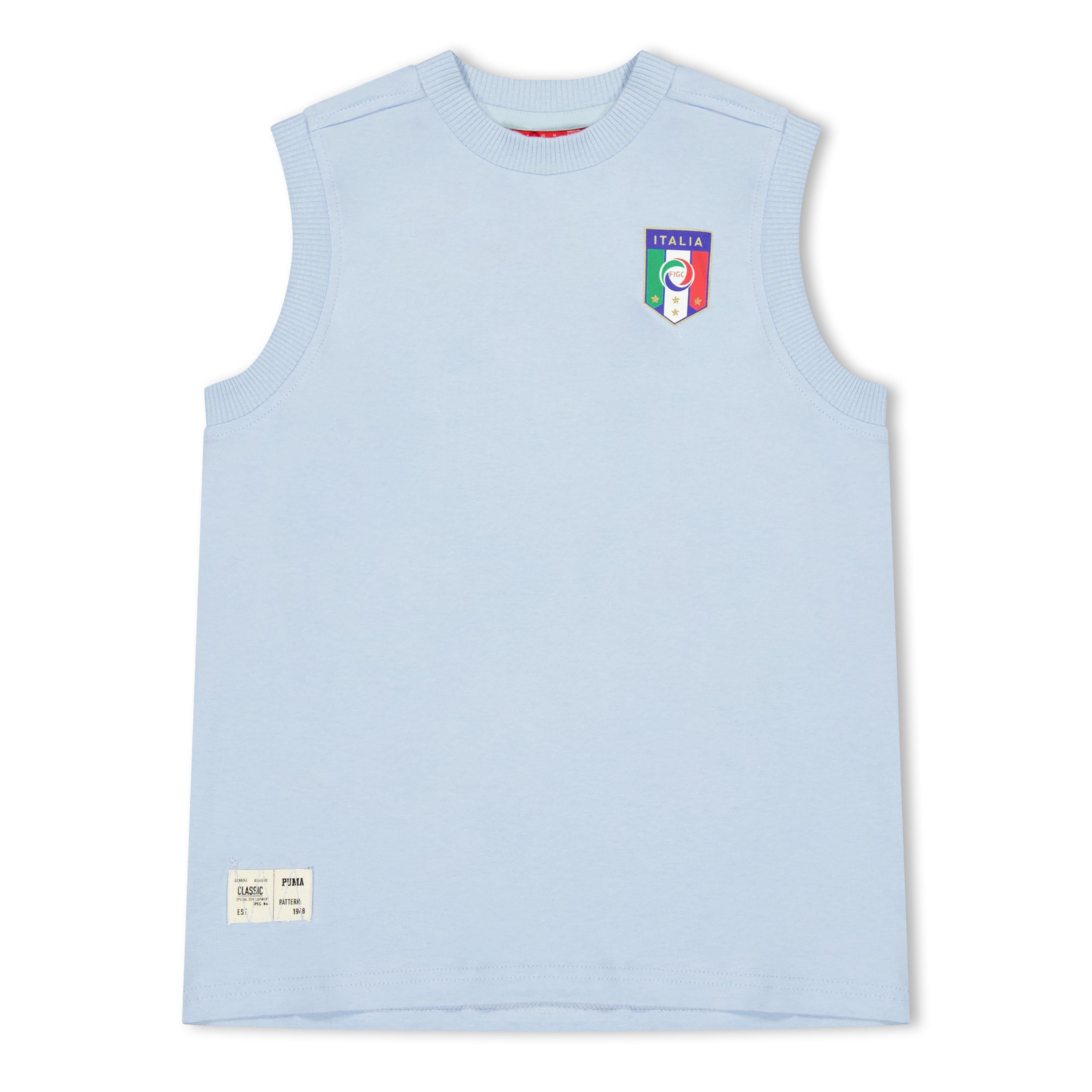Powder Blue - Puma - Italia Sleeveless Juniors - 1
