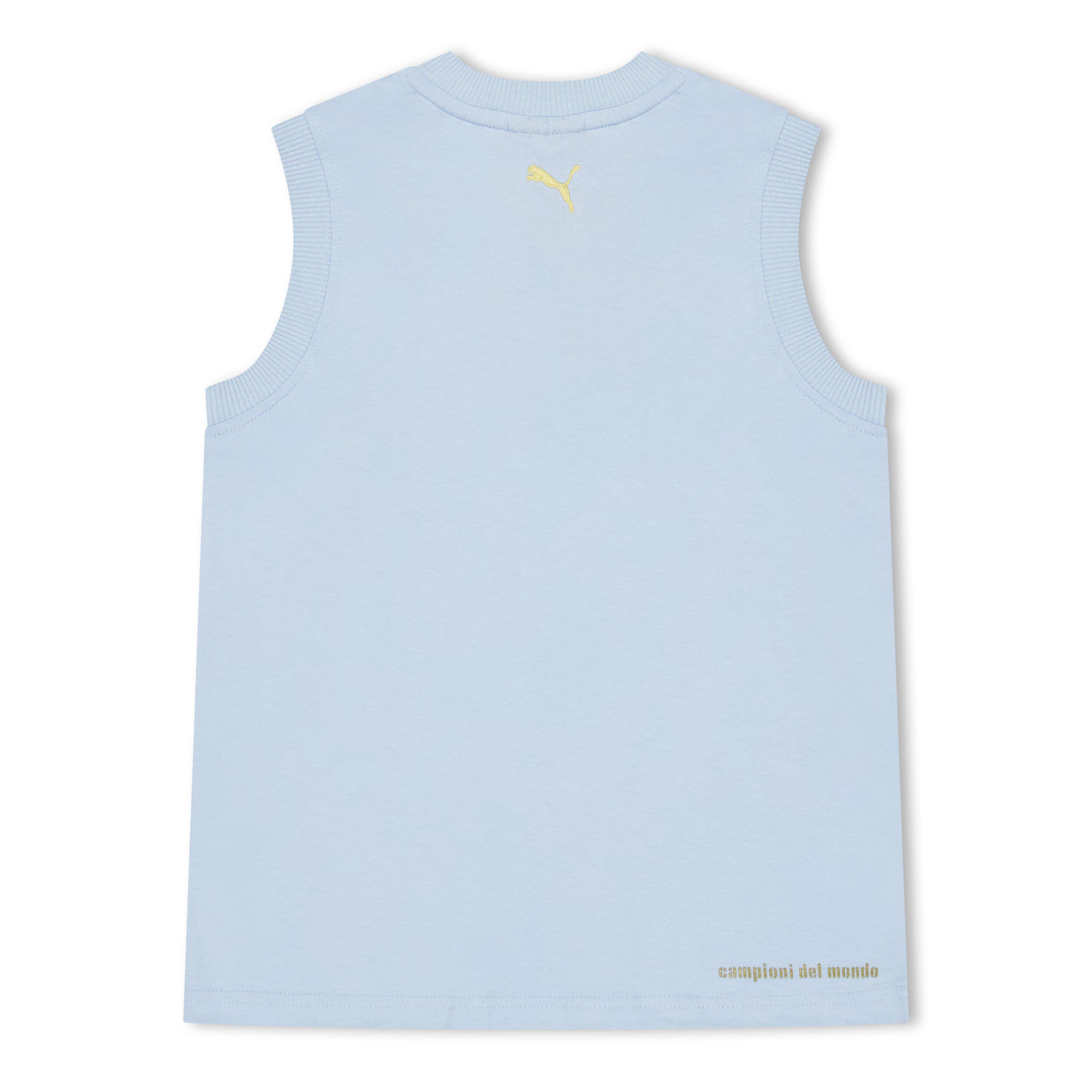 Powder Blue - Puma - Italia Sleeveless Juniors - 2