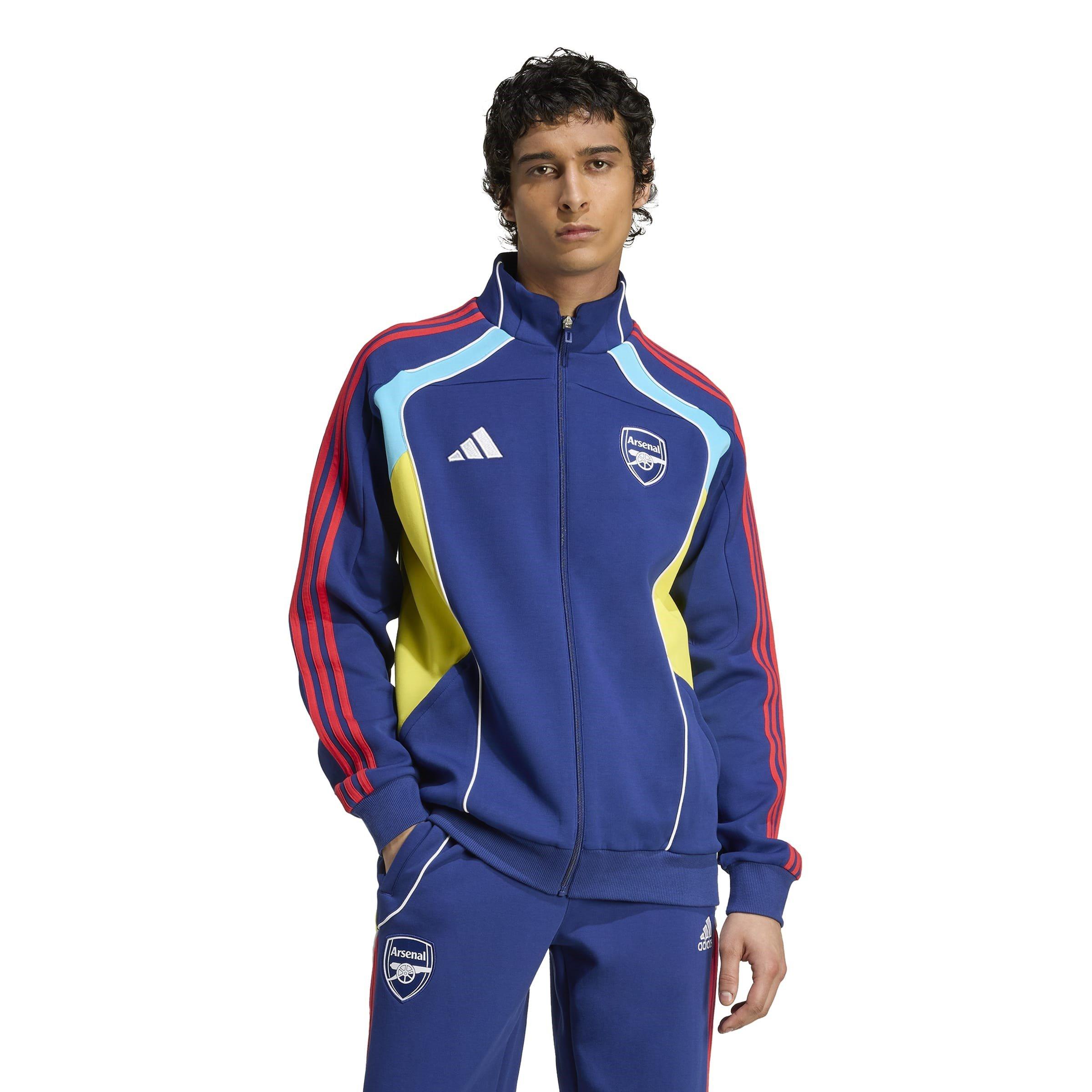 Blue/Yellow - adidas - Arsenal UBP Tracksuit Top Adults - 2