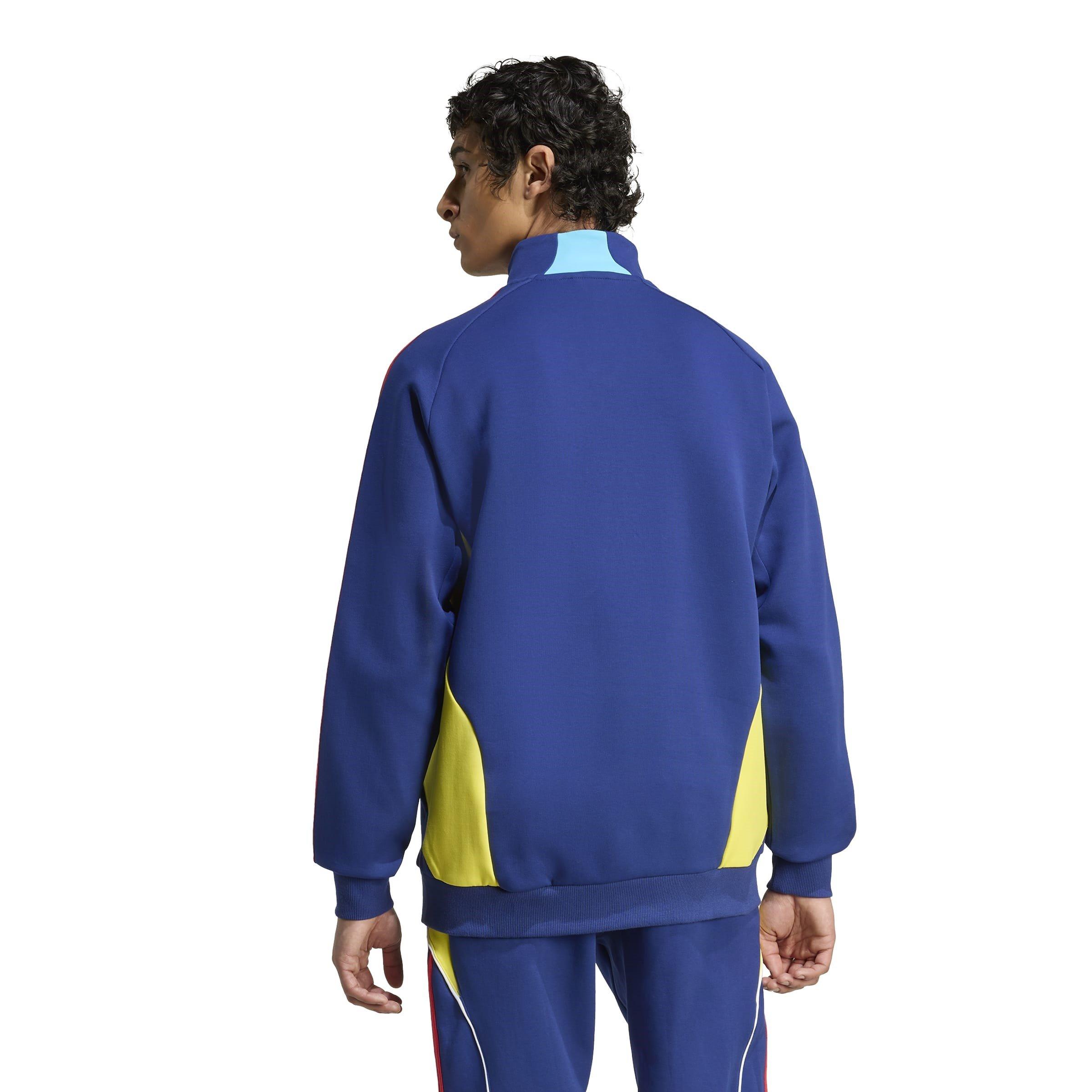Blue/Yellow - adidas - Arsenal UBP Tracksuit Top Adults - 3