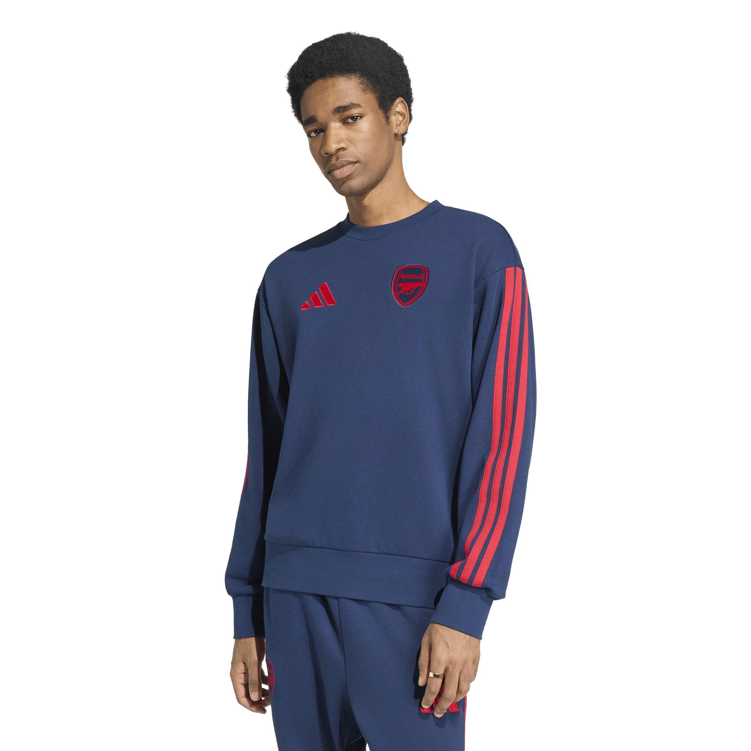 Navy/Red - adidas - Arsenal DNA Sweatshirt Mens - 2