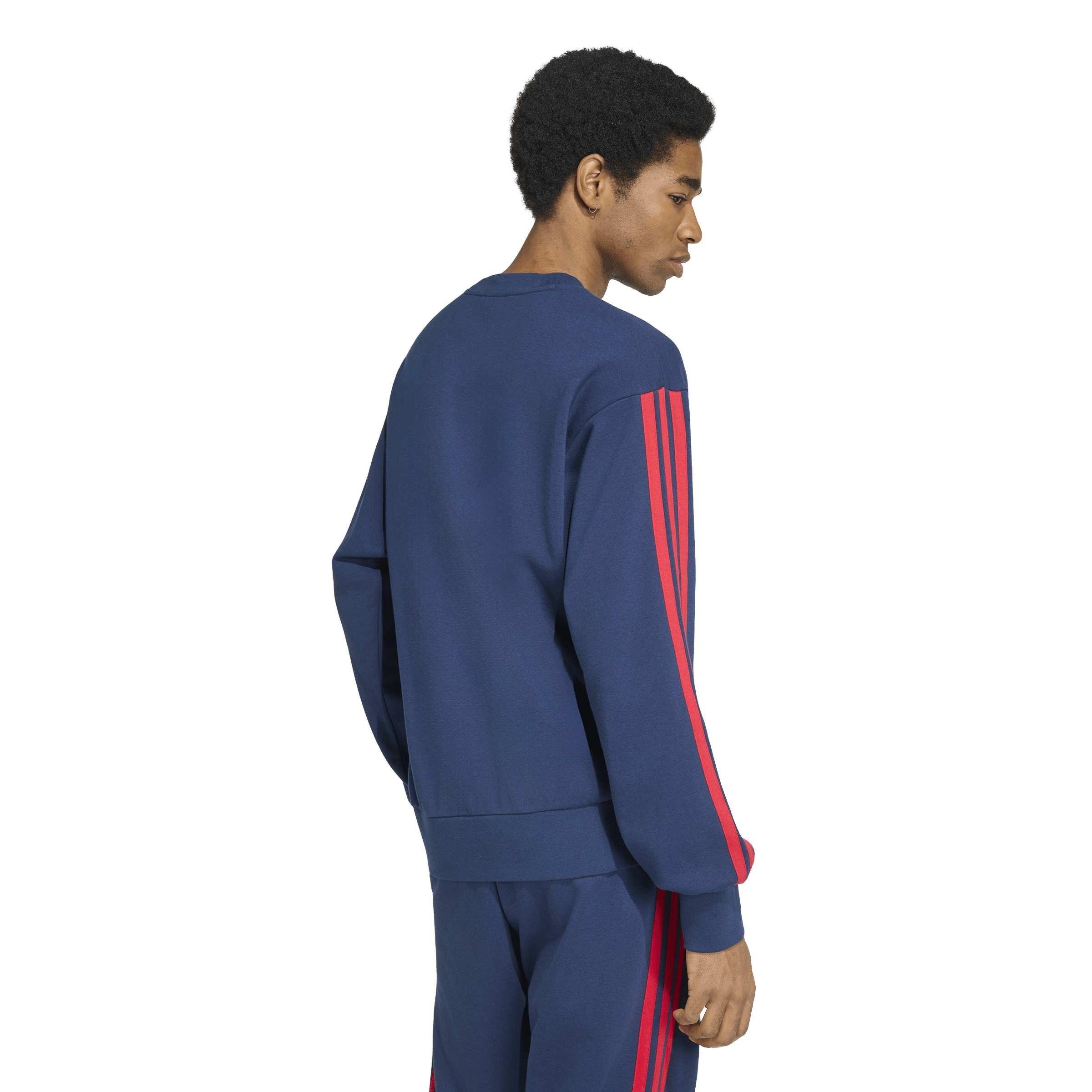 Navy/Red - adidas - Arsenal DNA Sweatshirt Mens - 3