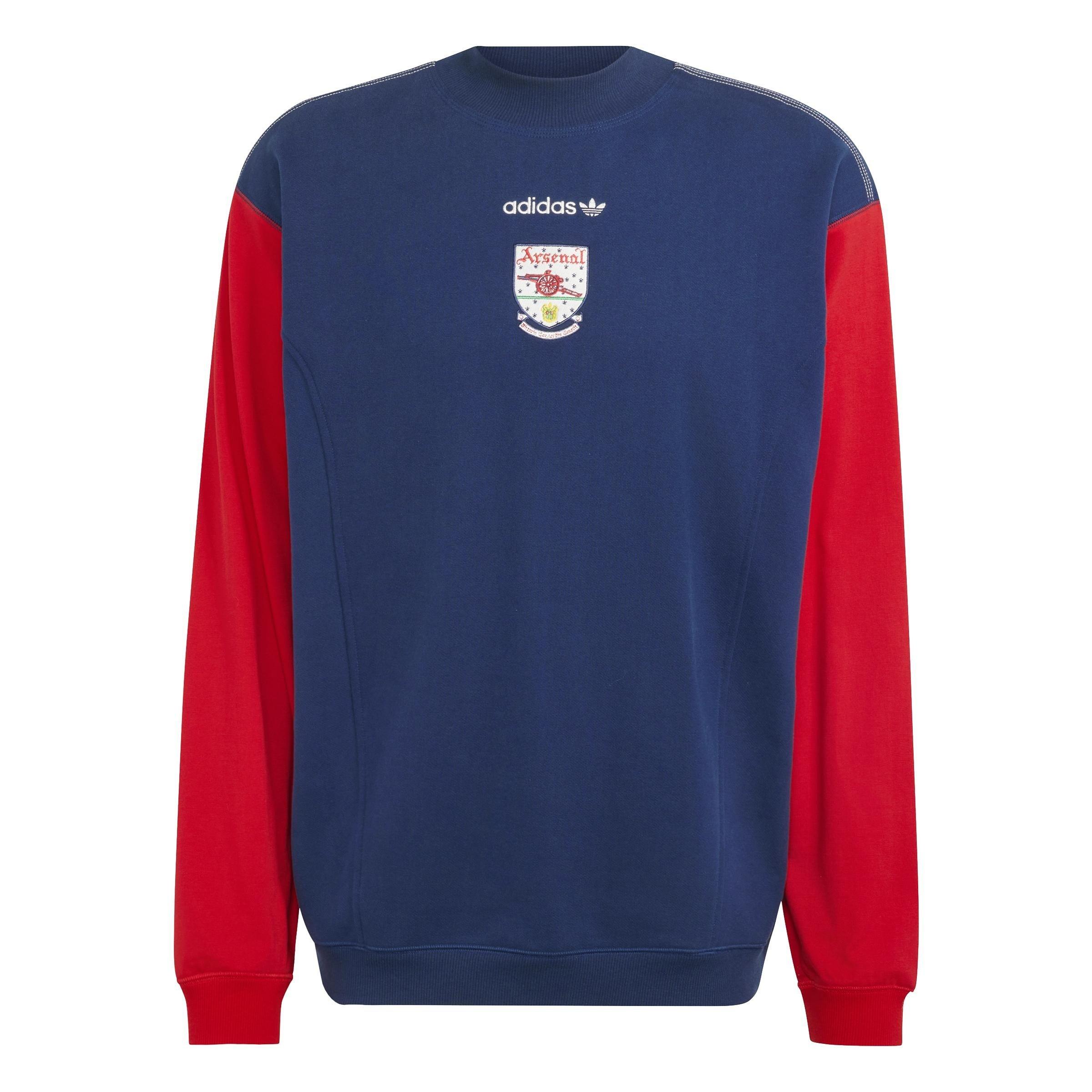Navy/Red - adidas - Arsenal EQT Sweatshirt Mens - 1