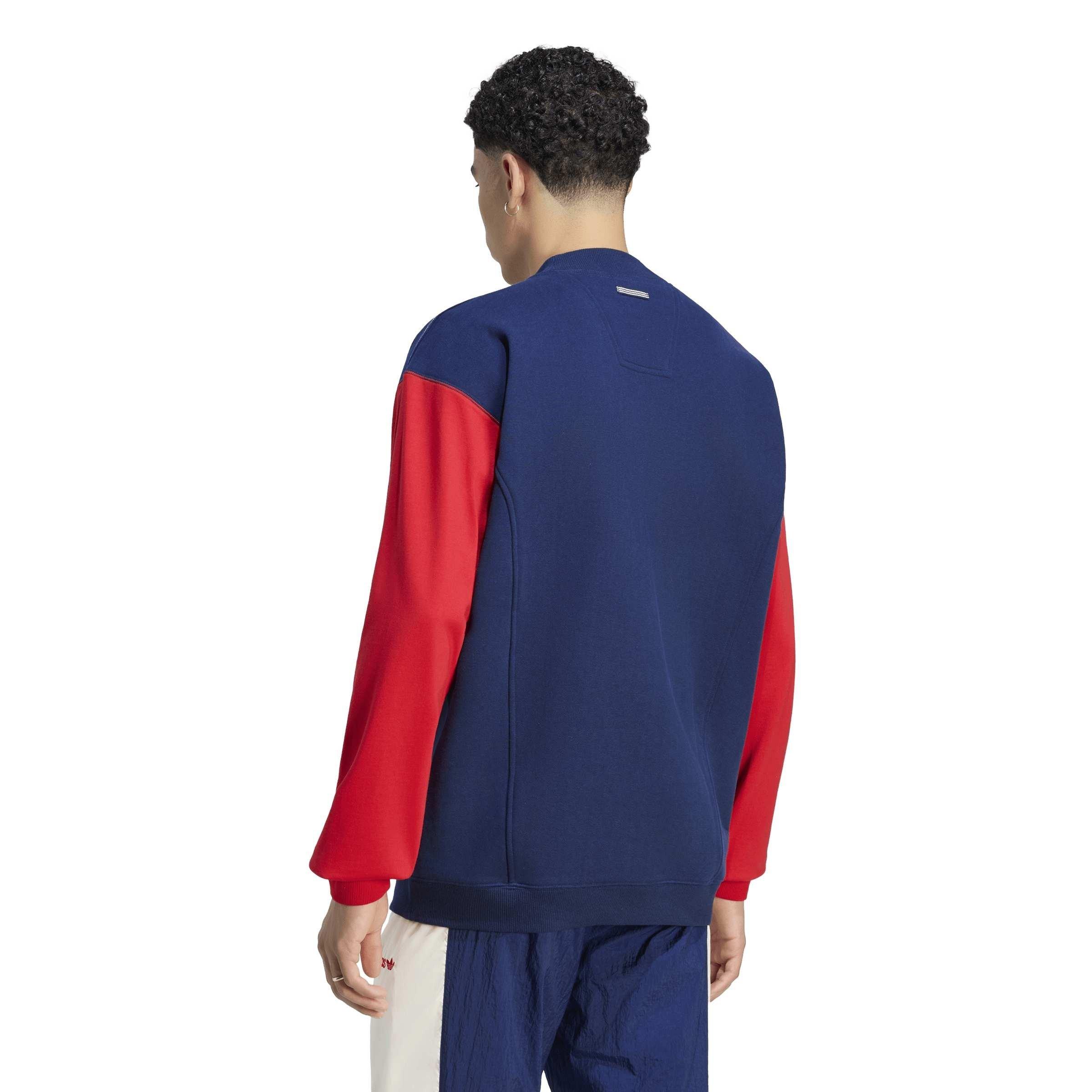 Navy/Red - adidas - Arsenal EQT Sweatshirt Mens - 3