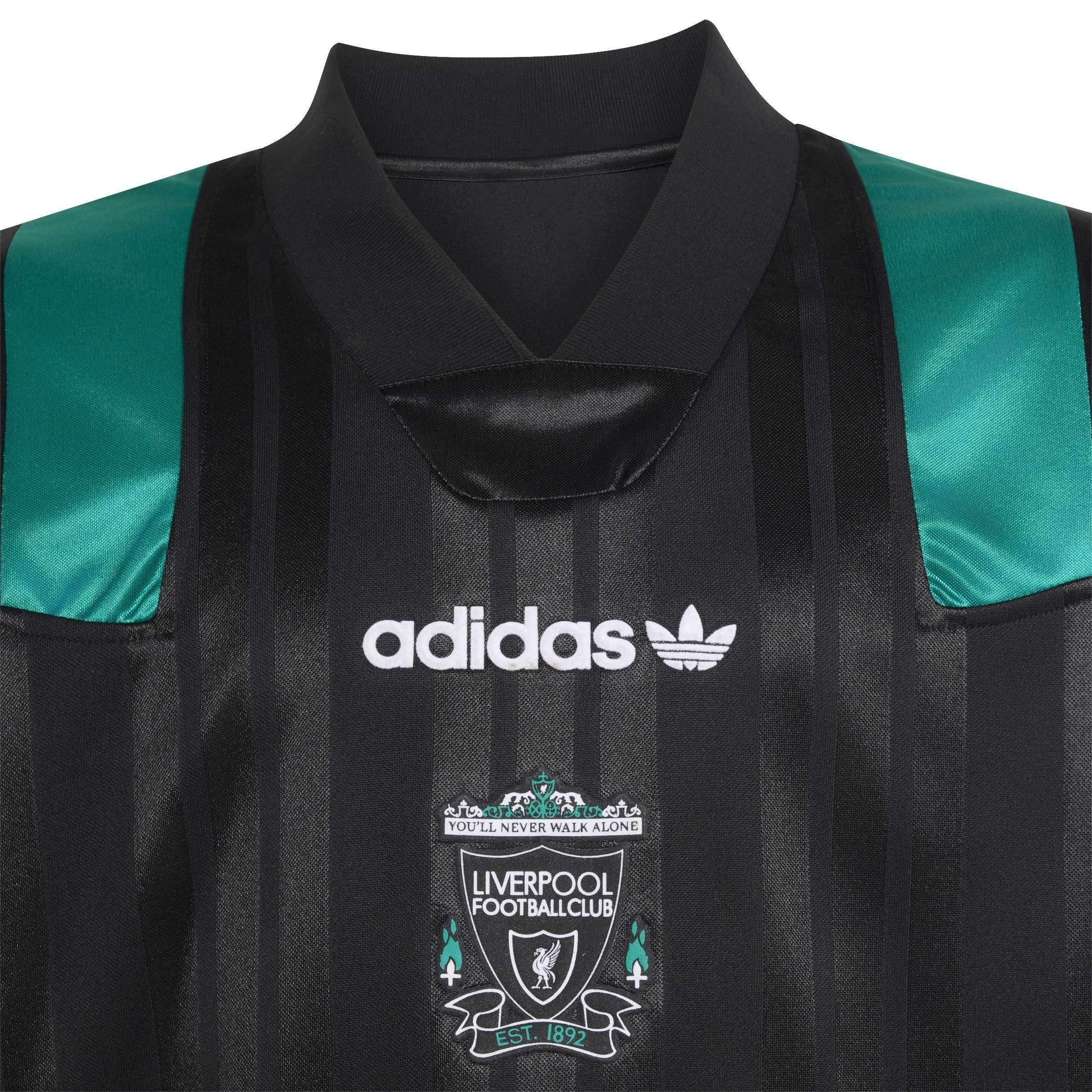 Black/Green - adidas - Liverpool EQT Jersey Juniors - 3