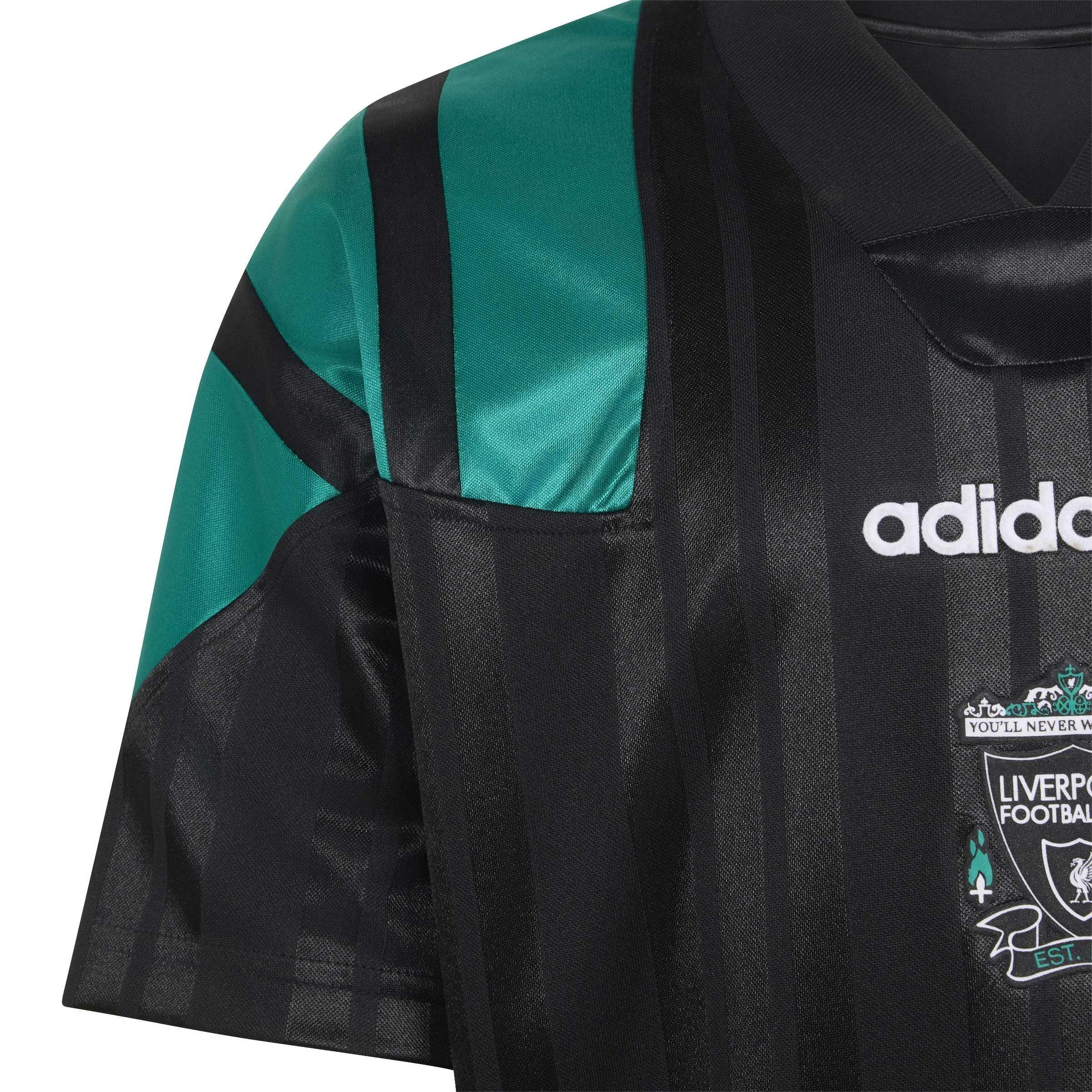 Black/Green - adidas - Liverpool EQT Jersey Juniors - 5