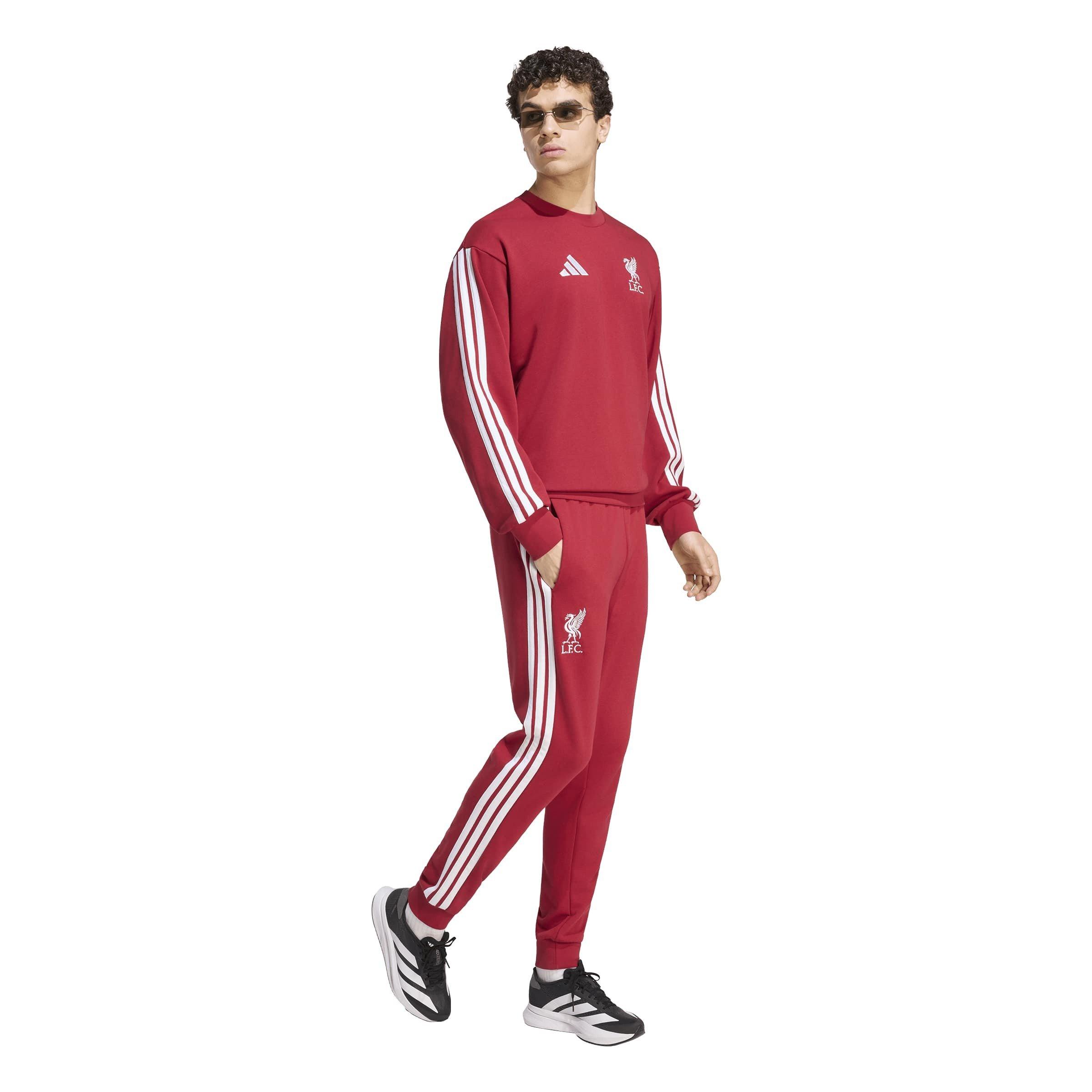 Red/White - adidas - Liverpool DNA Sweatshirt Mens - 6