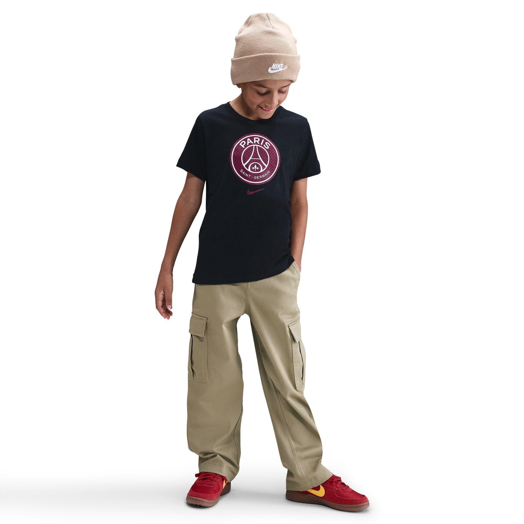 Black - Nike - PSG Crest T-Shirt Juniors - 3