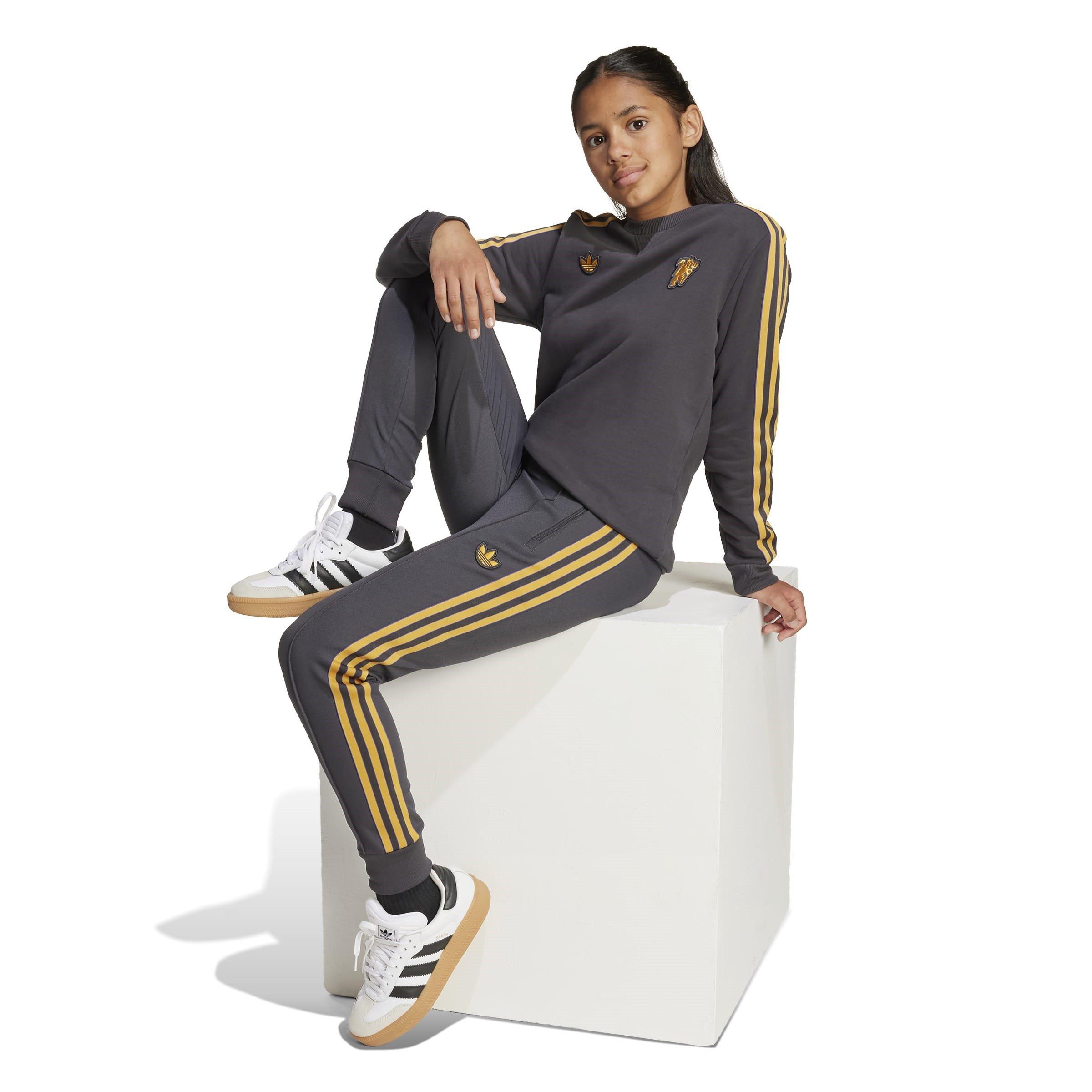 Nero - adidas - Manchester United Icons Crew Sweater Juniors - 7