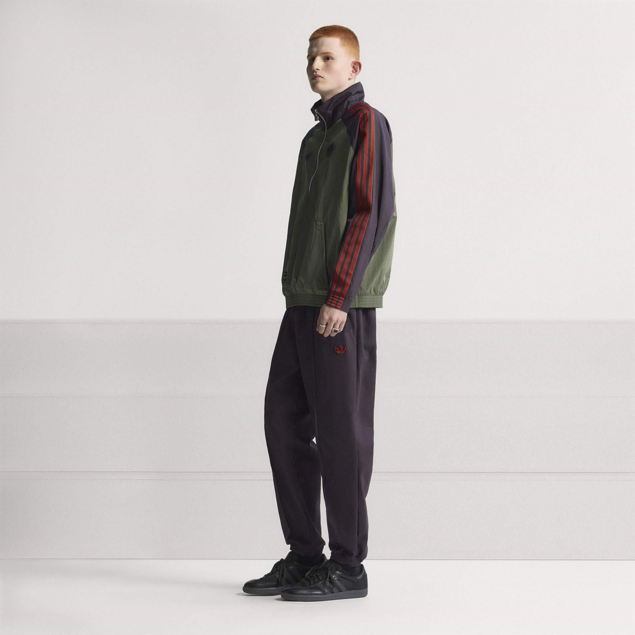 Grøn/Sort - adidas - Bayern Munich Originals Icon Half Zip Jacket Mens - 13