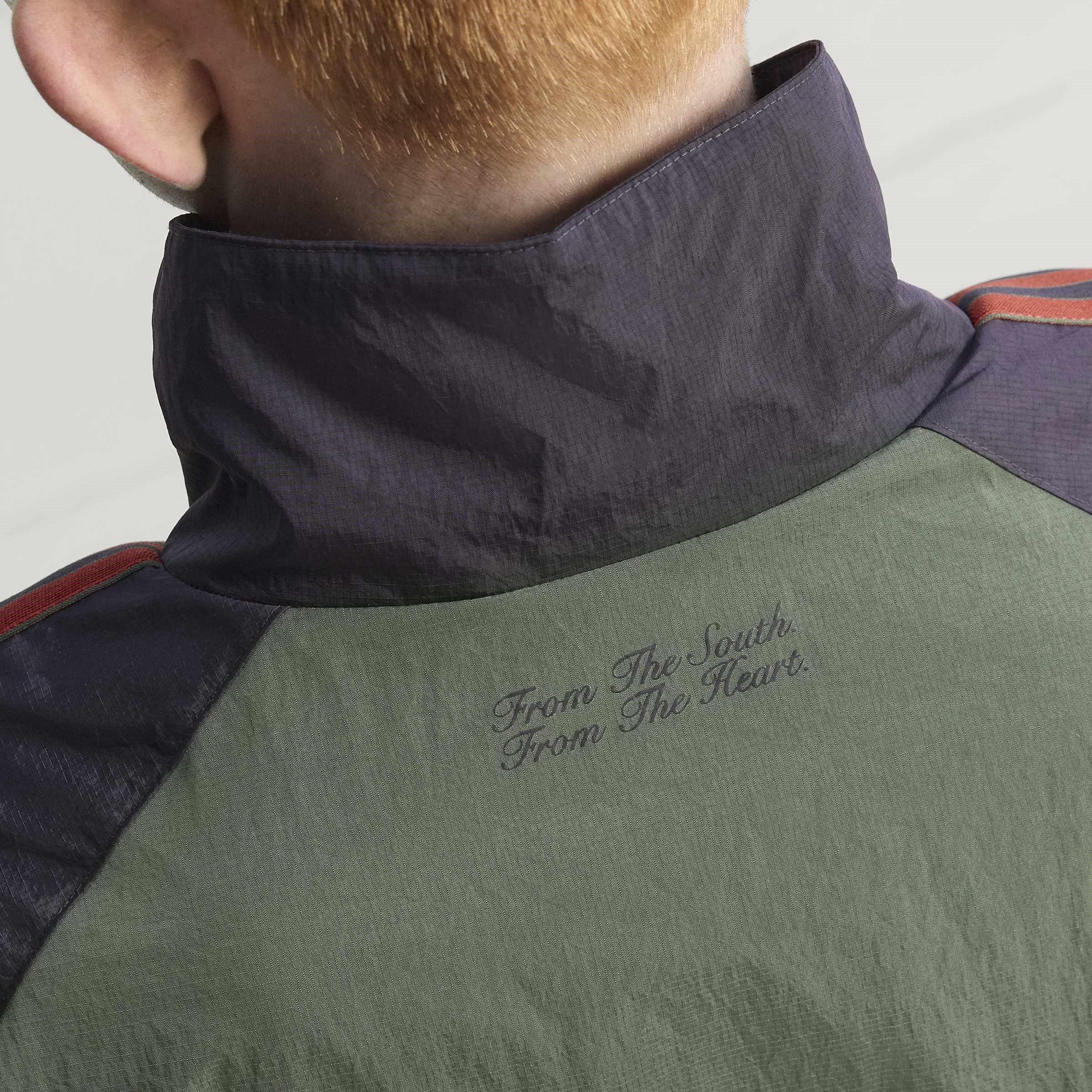 Grøn/Sort - adidas - Bayern Munich Originals Icon Half Zip Jacket Mens - 10