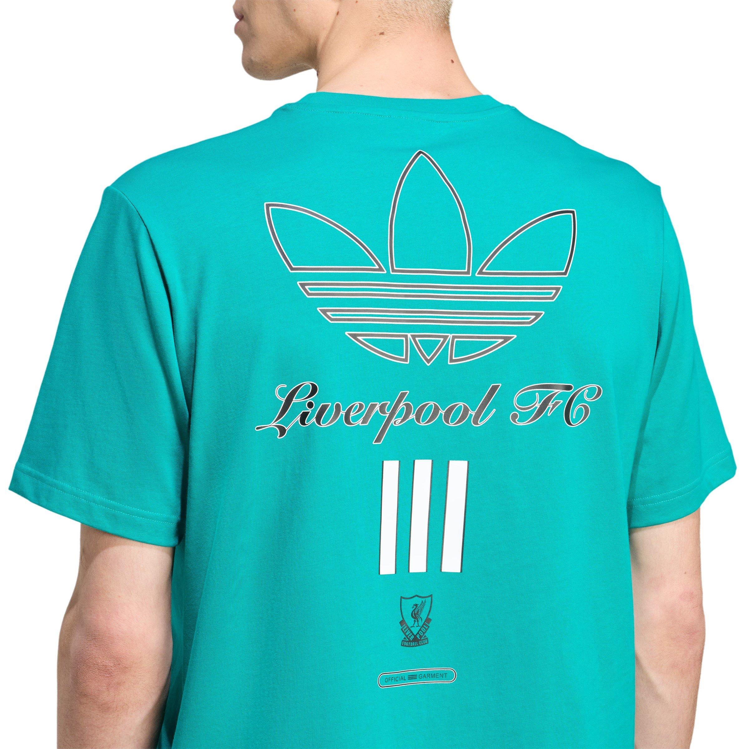 Green - adidas - Liverpool Terrace Icons Graphic T-Shirt Adults - 5