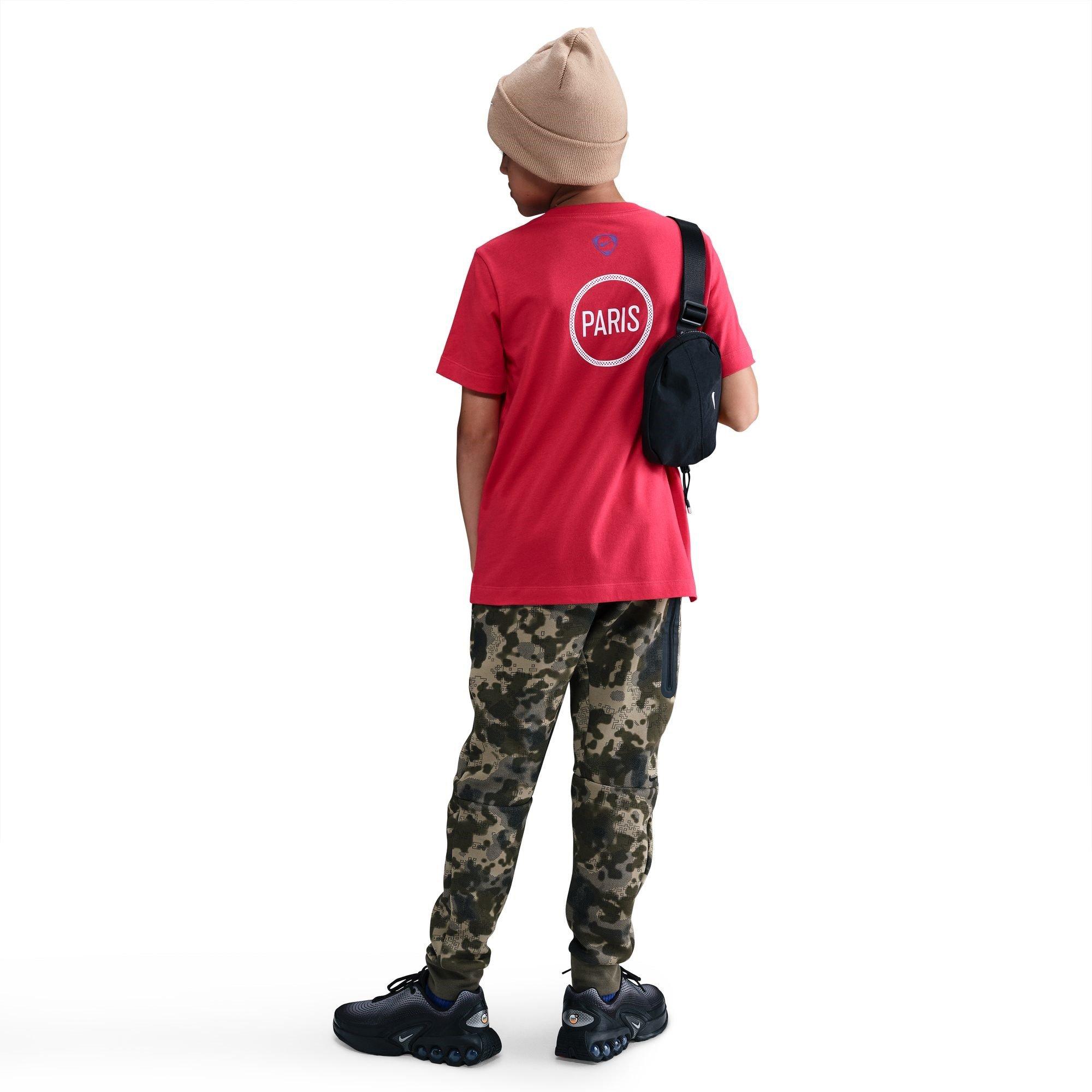 Red - Nike - PSG T90 Remix T-Shirt Juniors - 4