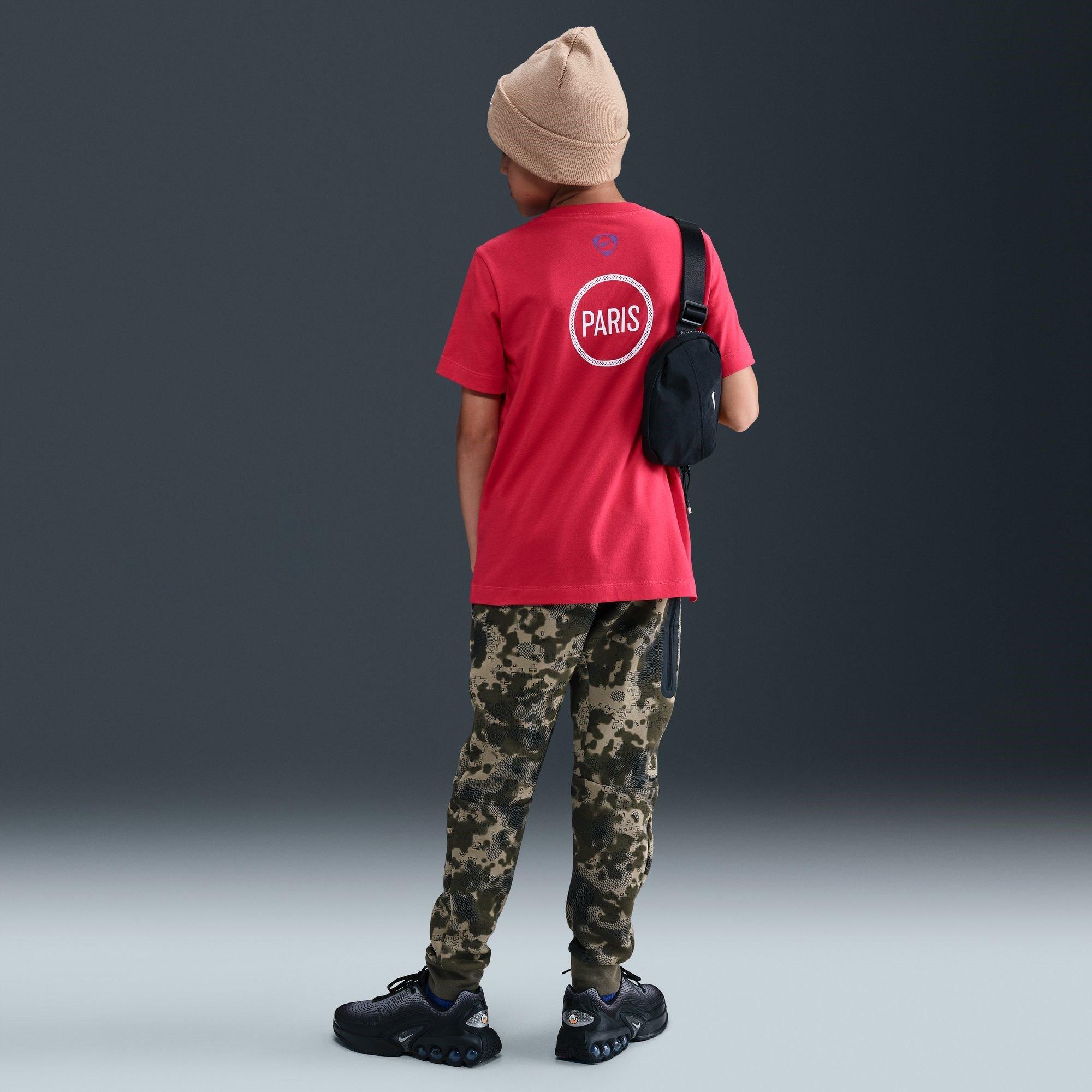 Red - Nike - PSG T90 Remix T-Shirt Juniors - 8