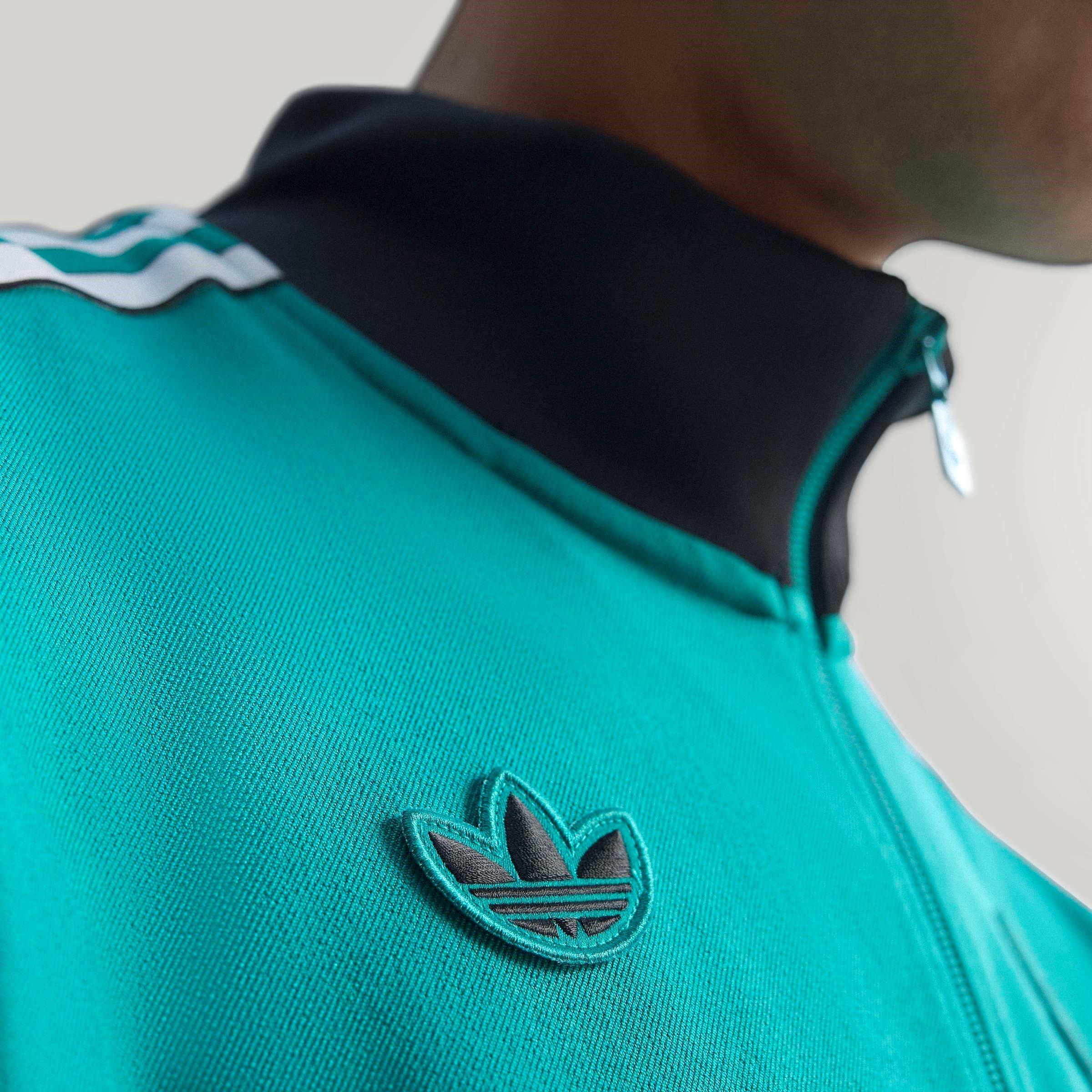 Green - adidas - Liverpool Terrace Icons Track Top Mens - 13