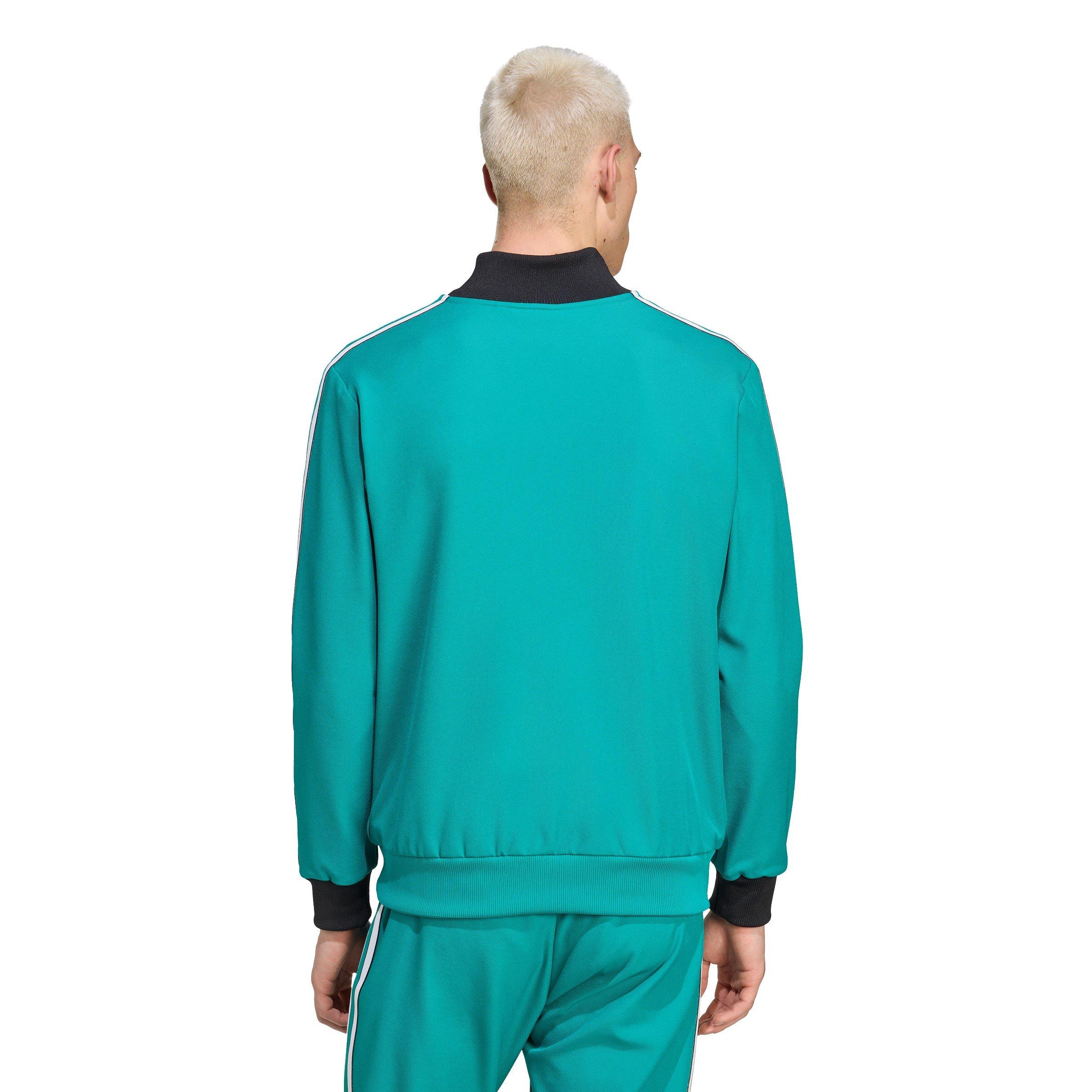 Green - adidas - Liverpool Terrace Icons Track Top Mens - 3