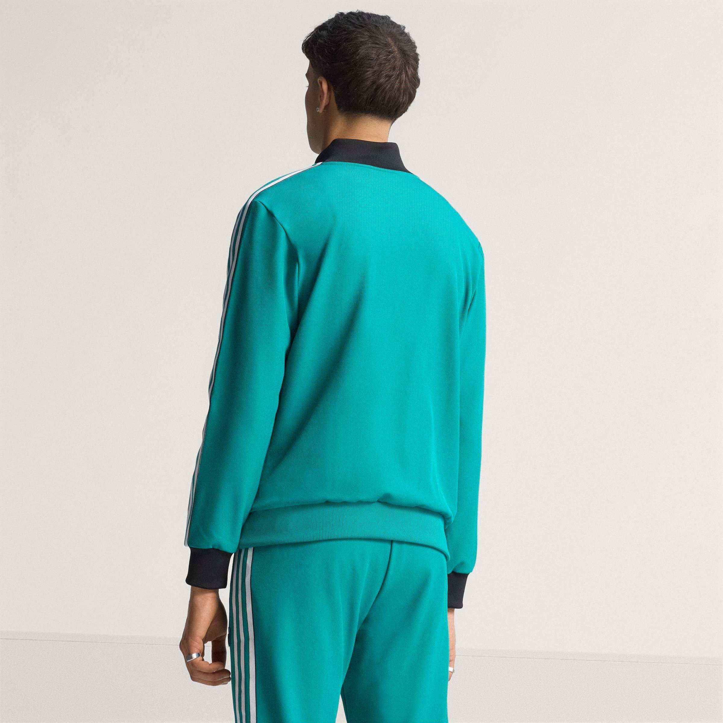 Green - adidas - Liverpool Terrace Icons Track Top Mens - 9