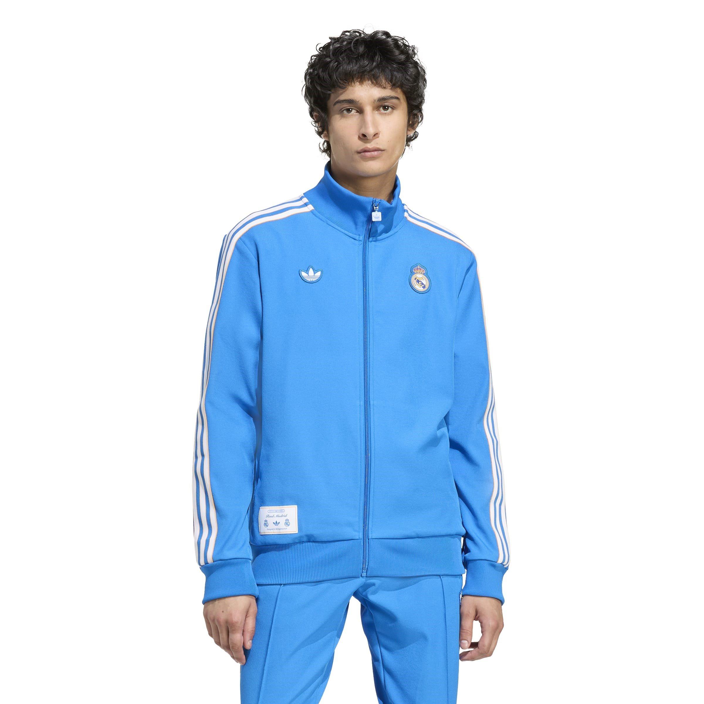 Azul/Blanco - adidas - Real Madrid Tracksuit Top Mens - 2