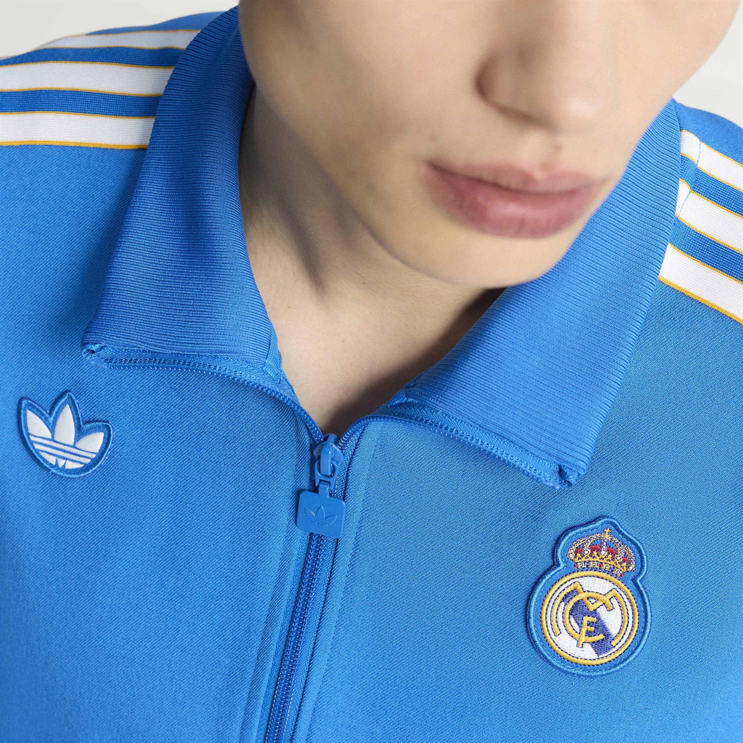 Azul/Blanco - adidas - Real Madrid Tracksuit Top Mens - 10