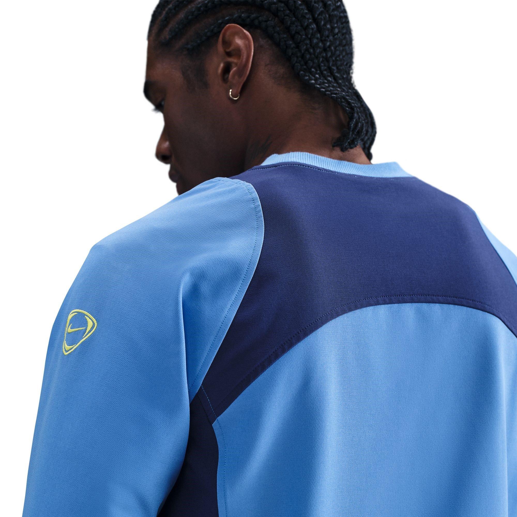 Blue/Yellow - Nike - Tottenham Hotspur T90 Crew Sweater Mens - 2