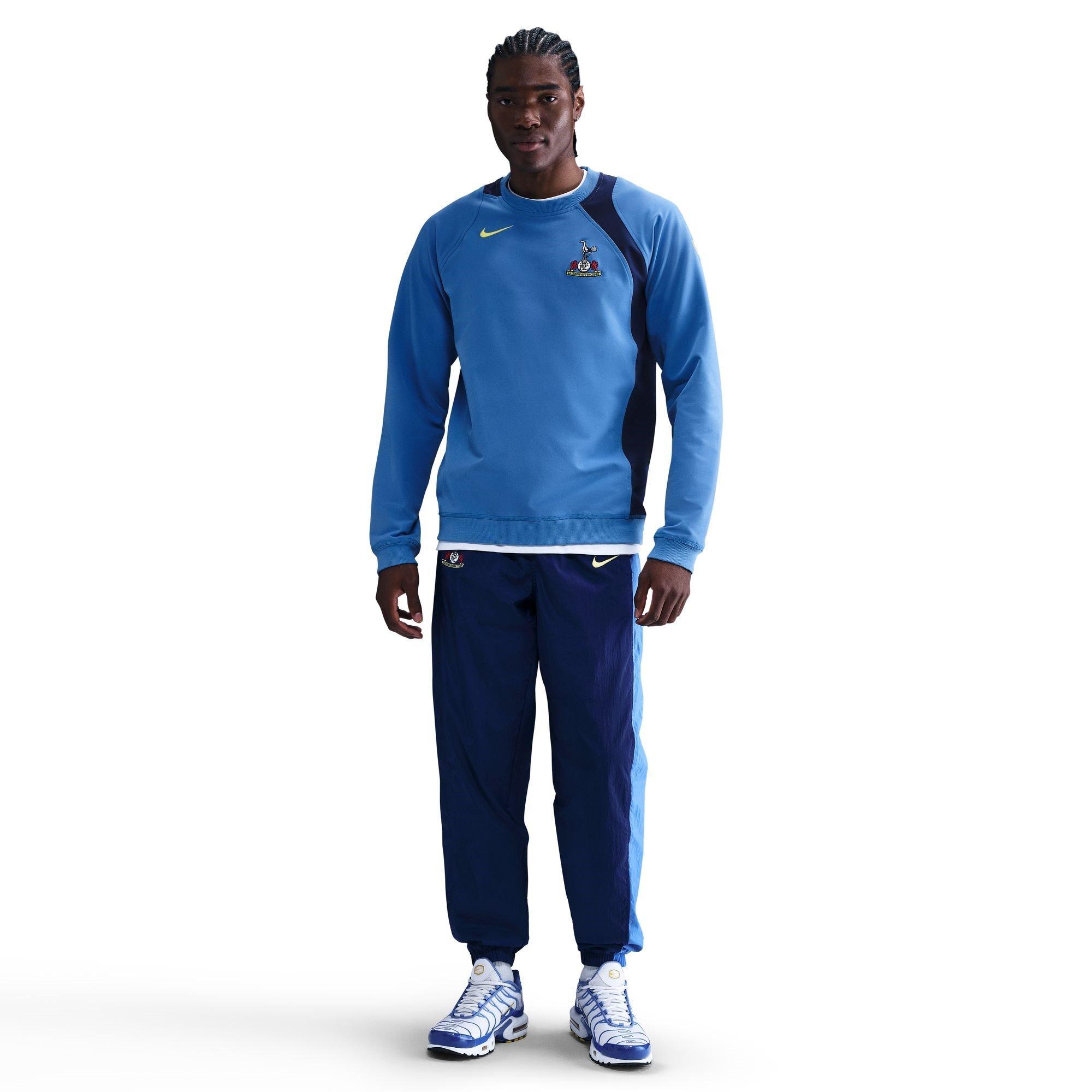 Blue/Yellow - Nike - Tottenham Hotspur T90 Crew Sweater Mens - 3
