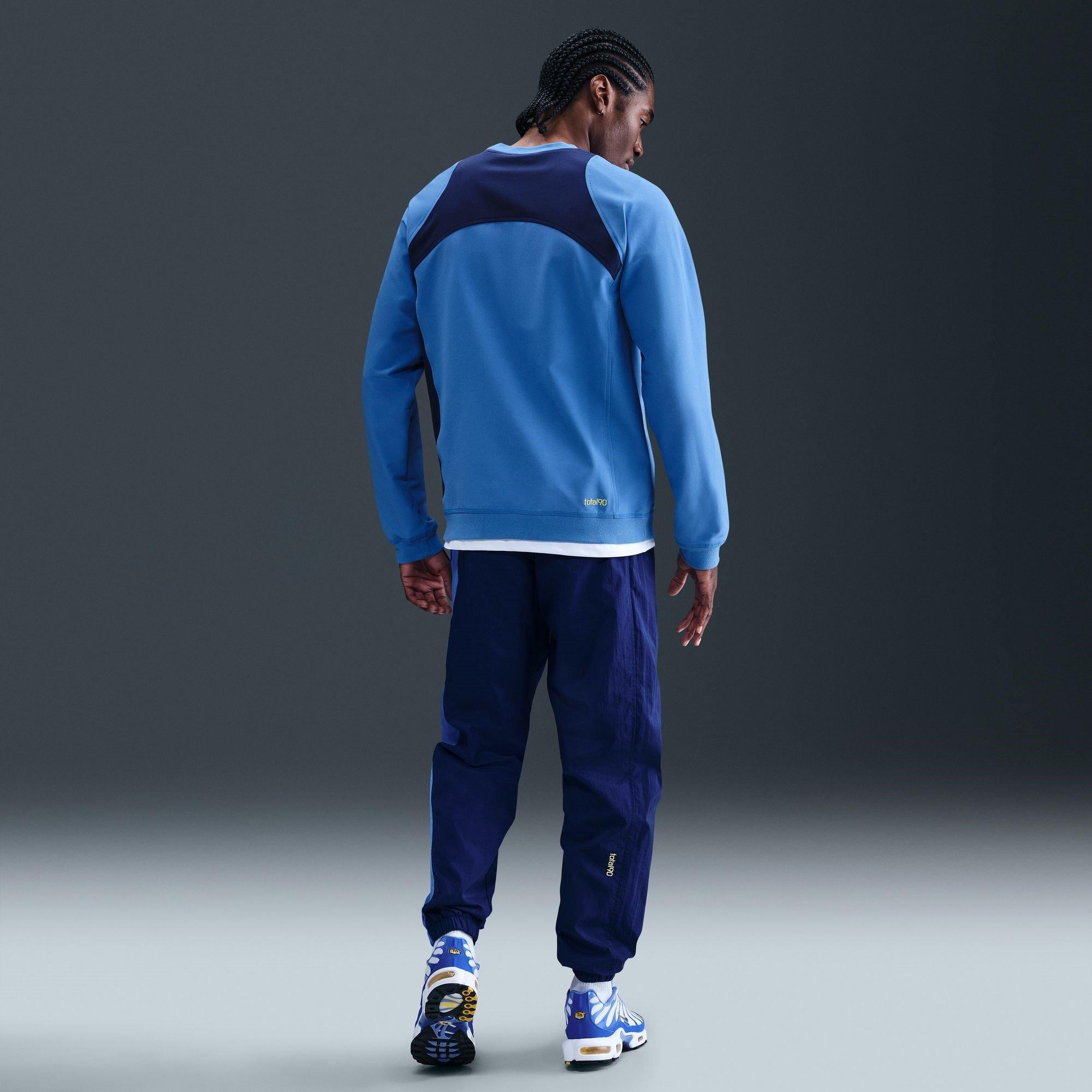 Blue/Yellow - Nike - Tottenham Hotspur T90 Crew Sweater Mens - 8