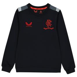 Castore Rangers FC Training Sweatshirt Junior Boys