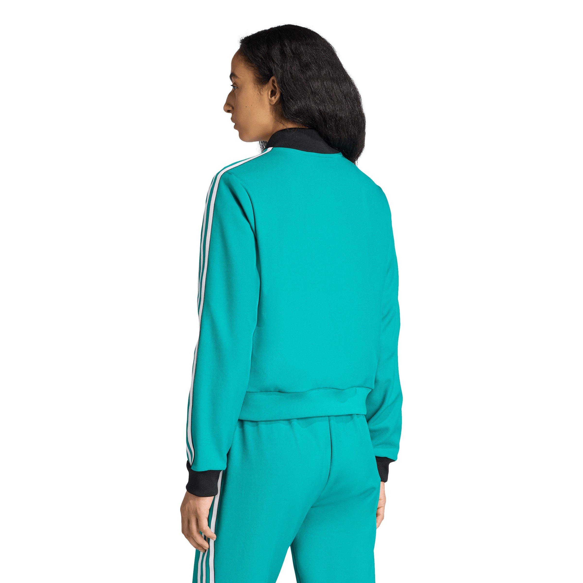 Green - adidas - Liverpool Icons Tracksuit Top Womens - 3