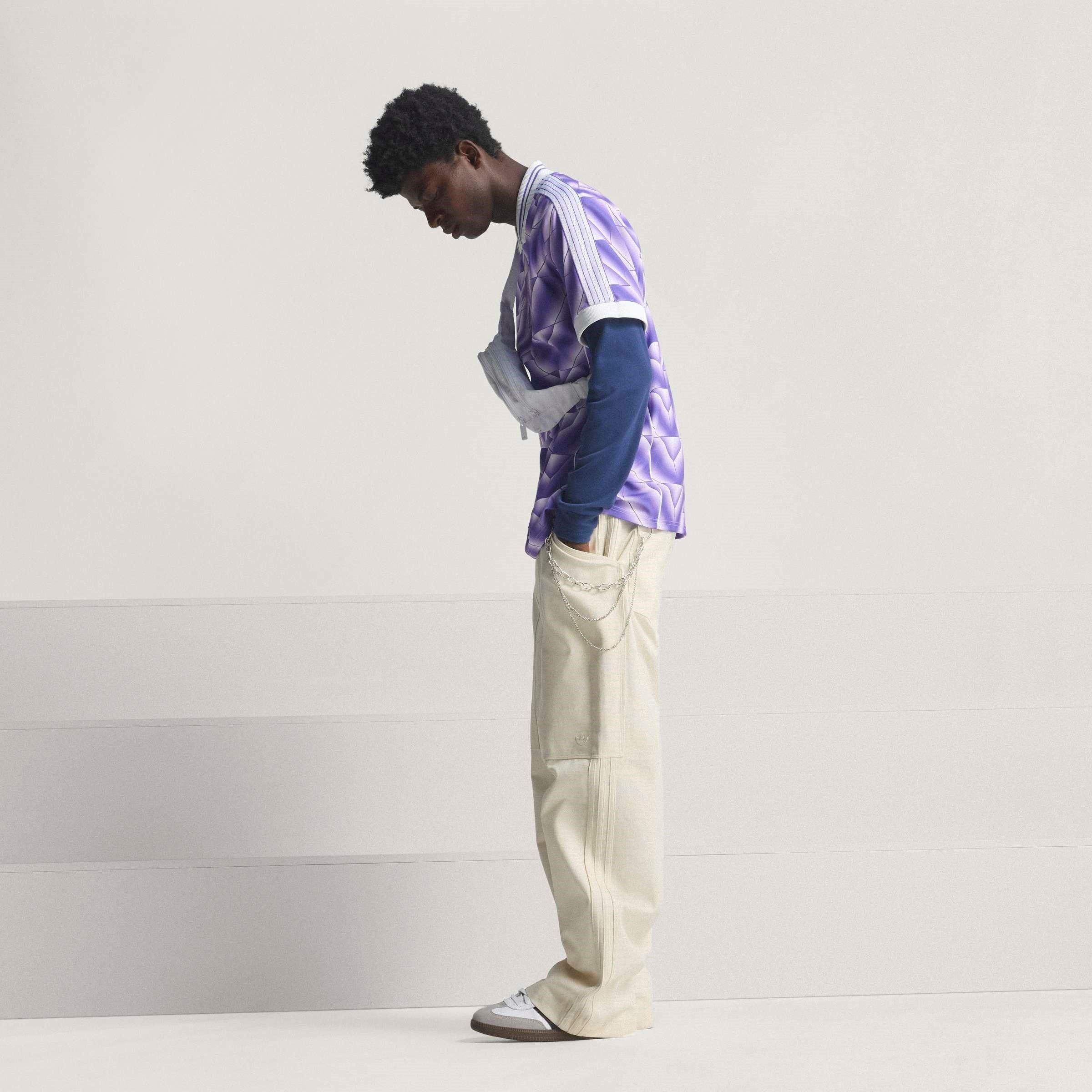 Paars/Wit - adidas - Real Madrid Licensed Short Sleeve T-Shirt - 11