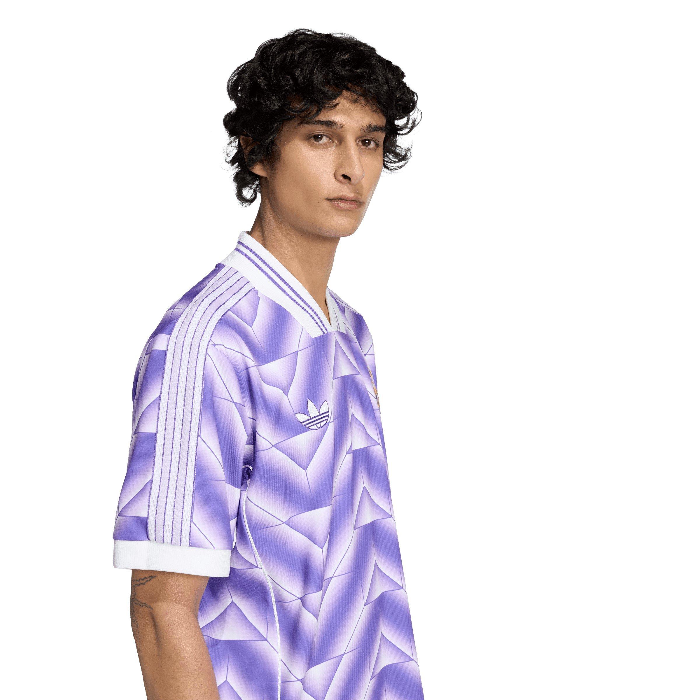 Paars/Wit - adidas - Real Madrid Licensed Short Sleeve T-Shirt - 5