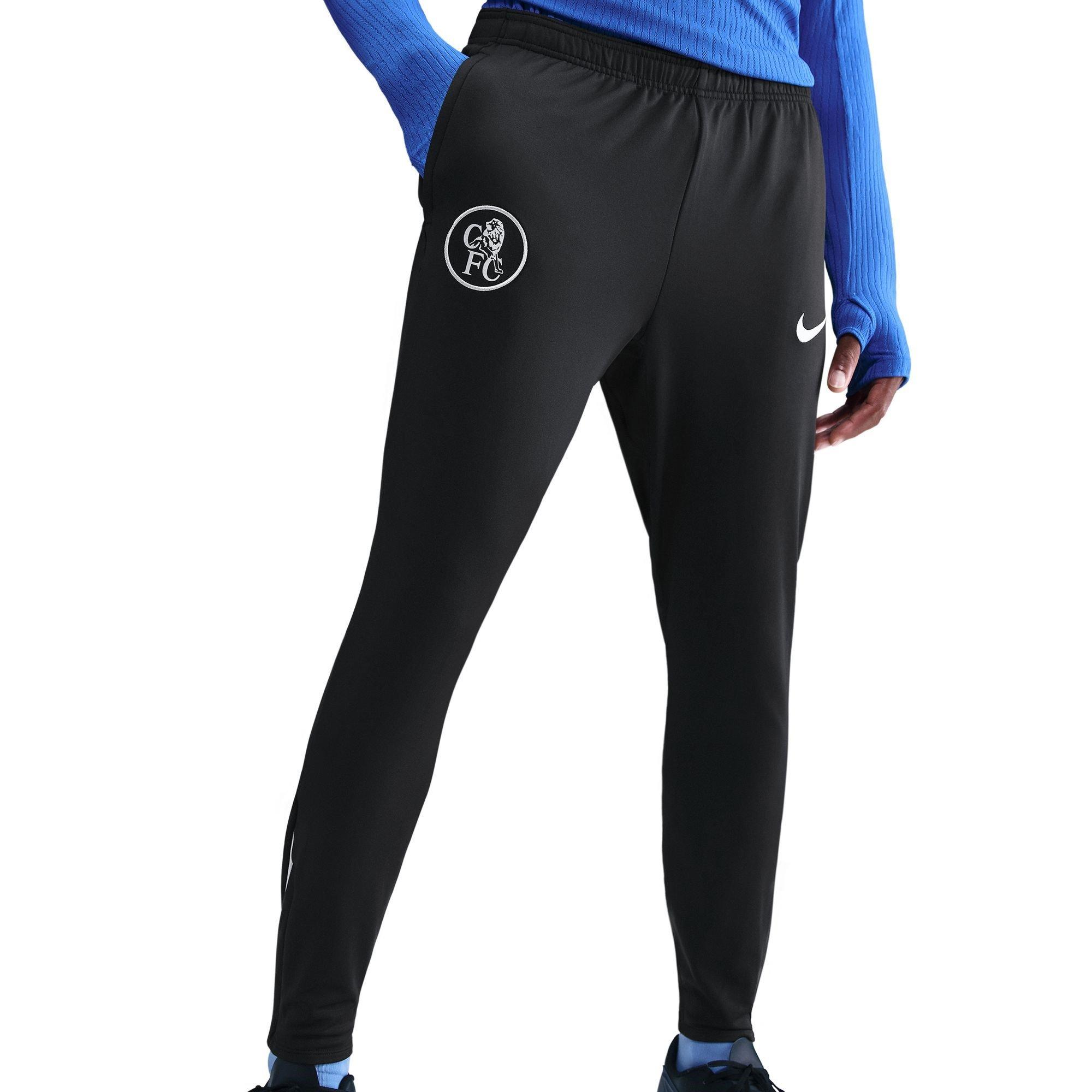 Black/Silver - Nike - Chelsea Strike Tracksuit Bottoms 2025 2026 Mens - 3