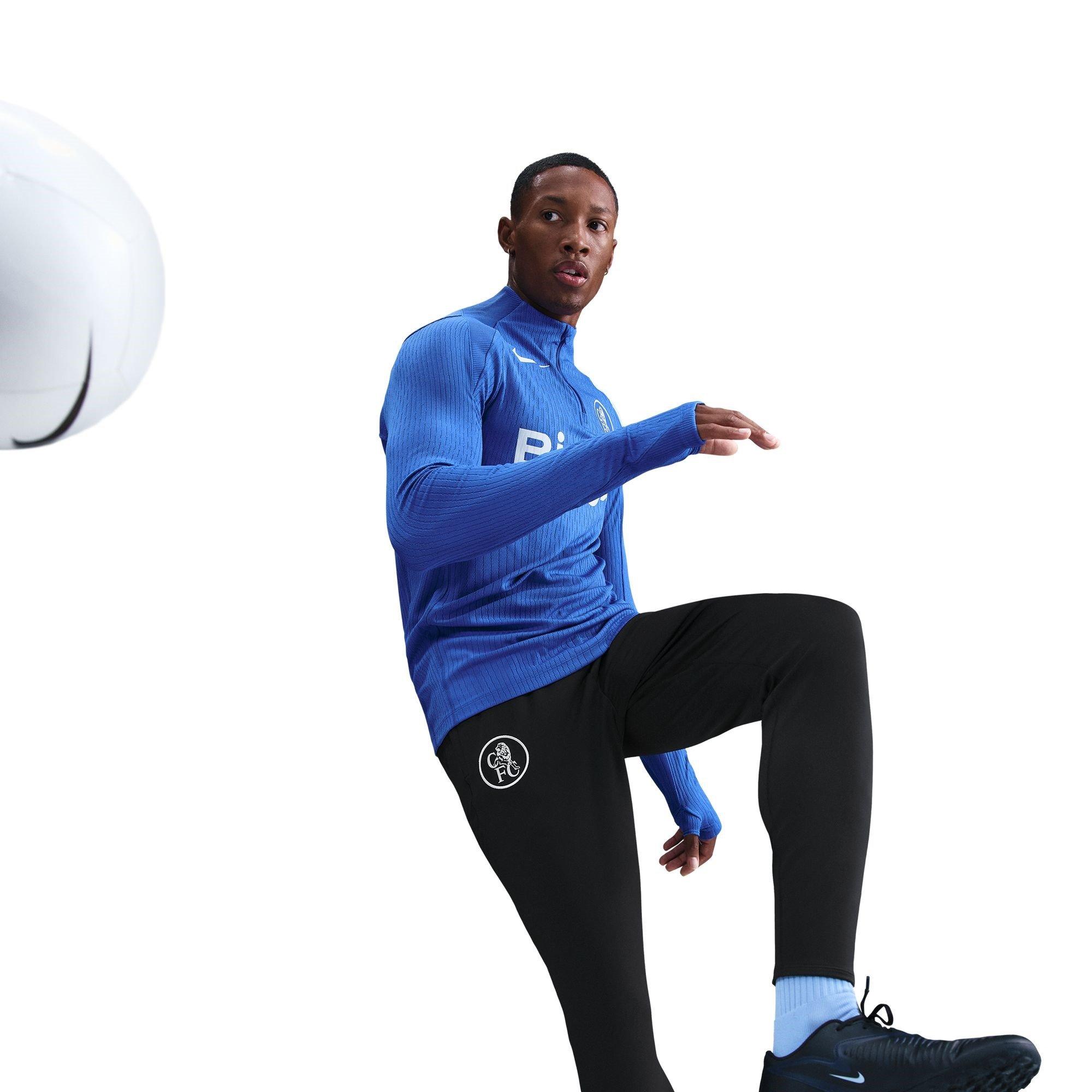 Black/Silver - Nike - Chelsea Strike Tracksuit Bottoms 2025 2026 Mens - 5