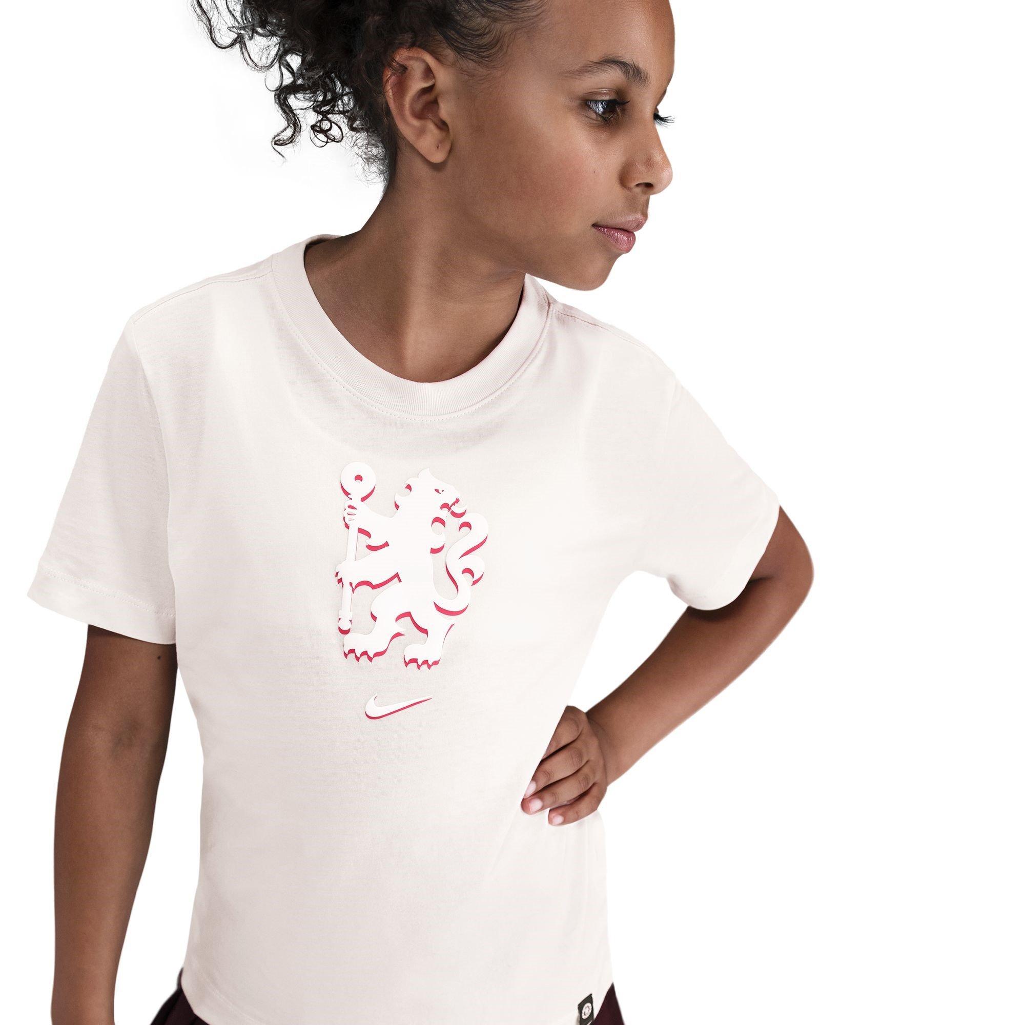 Nike Boys Chelsea Lion T-Shirt Juniors - White - 13 (XL)