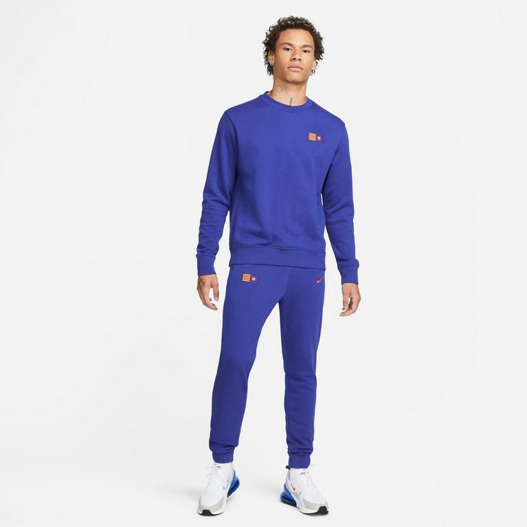 Bleu royal/rouge - Nike - peak performance helium hood jacket m bla - 6