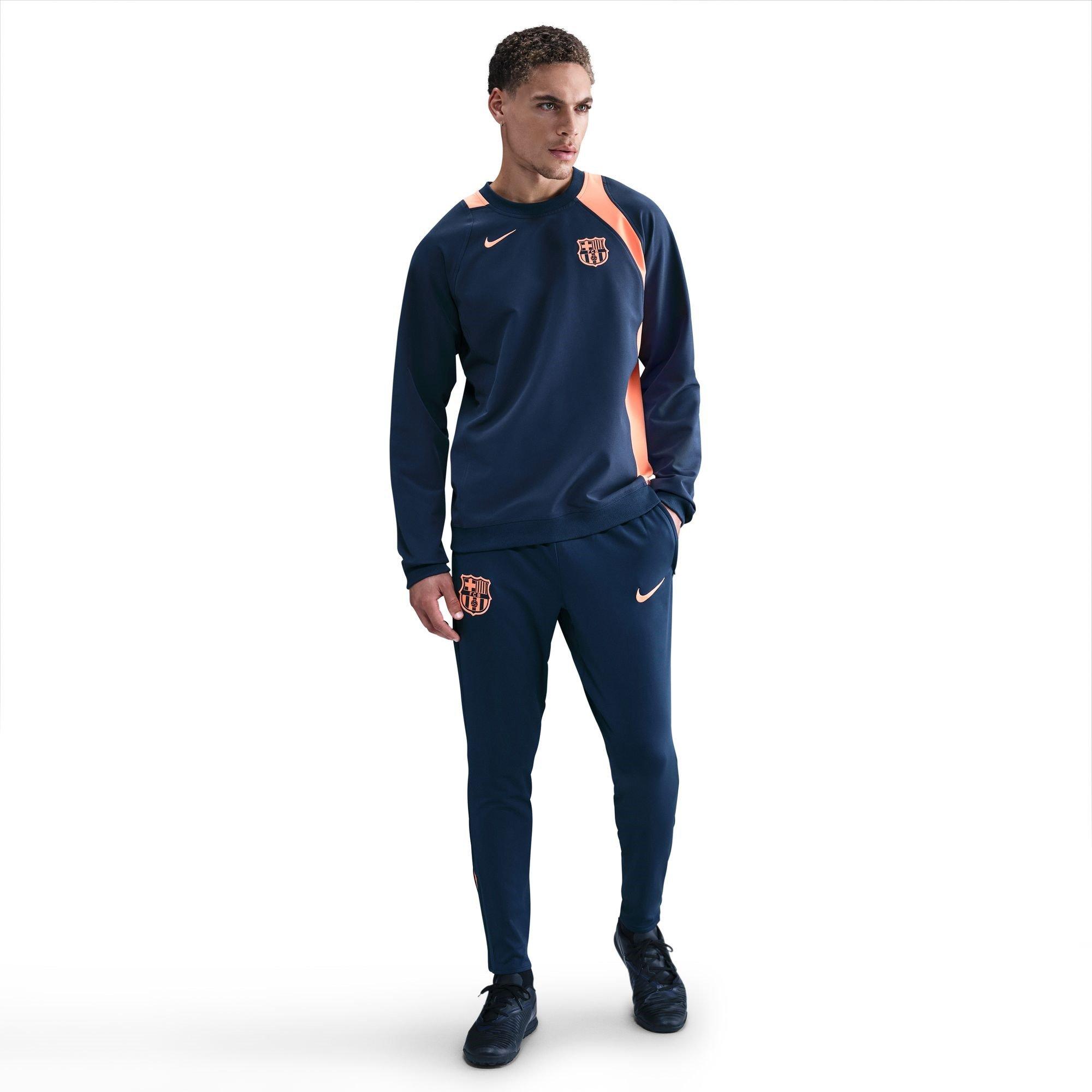 Blue/Orange - Nike - Barcelona Strike Third Tracksuit Bottoms 2025 2026 Adults - 3