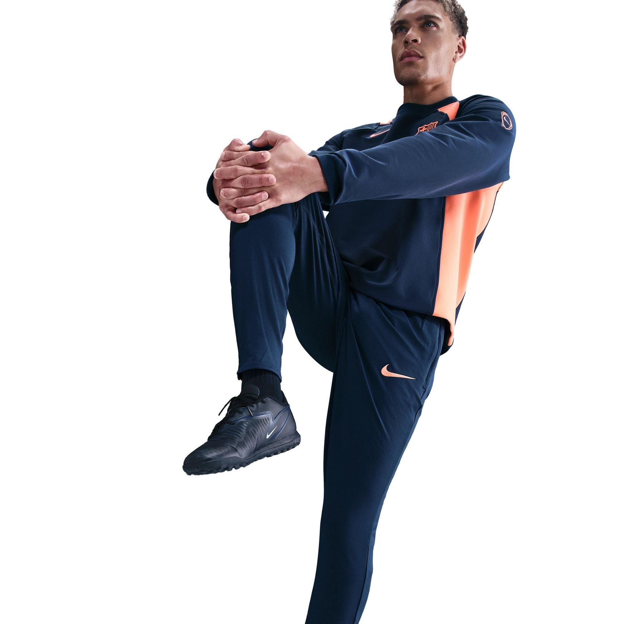 Blue/Orange - Nike - Barcelona Strike Third Tracksuit Bottoms 2025 2026 Adults - 5