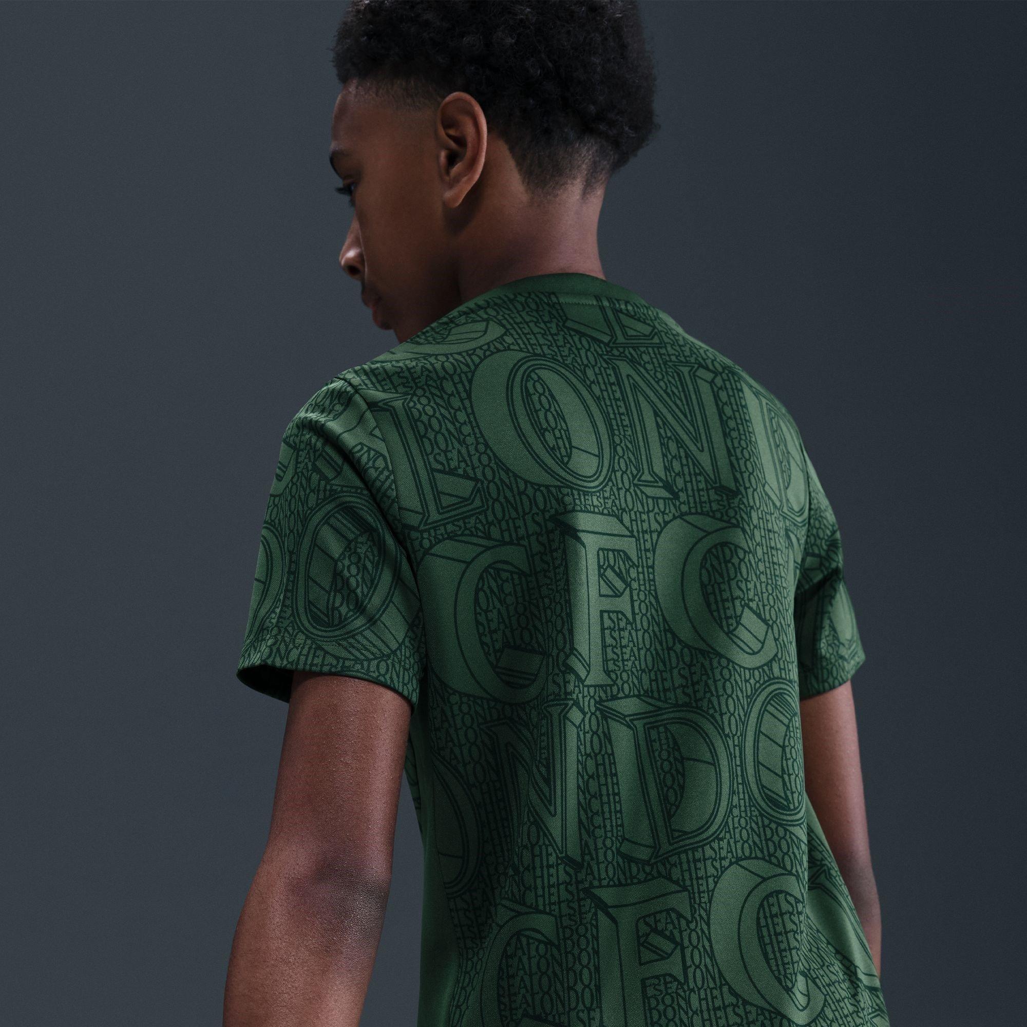 Wit/Rood - Nike - Chelsea Pre Match Shirt 2025 2026 Juniors - 9